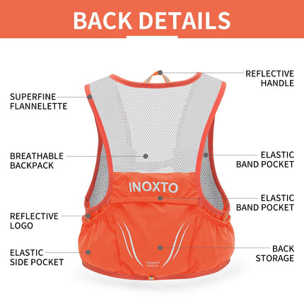 Breathable Running Backpack Vest - Ultralight, Adjustable Hiking Pack