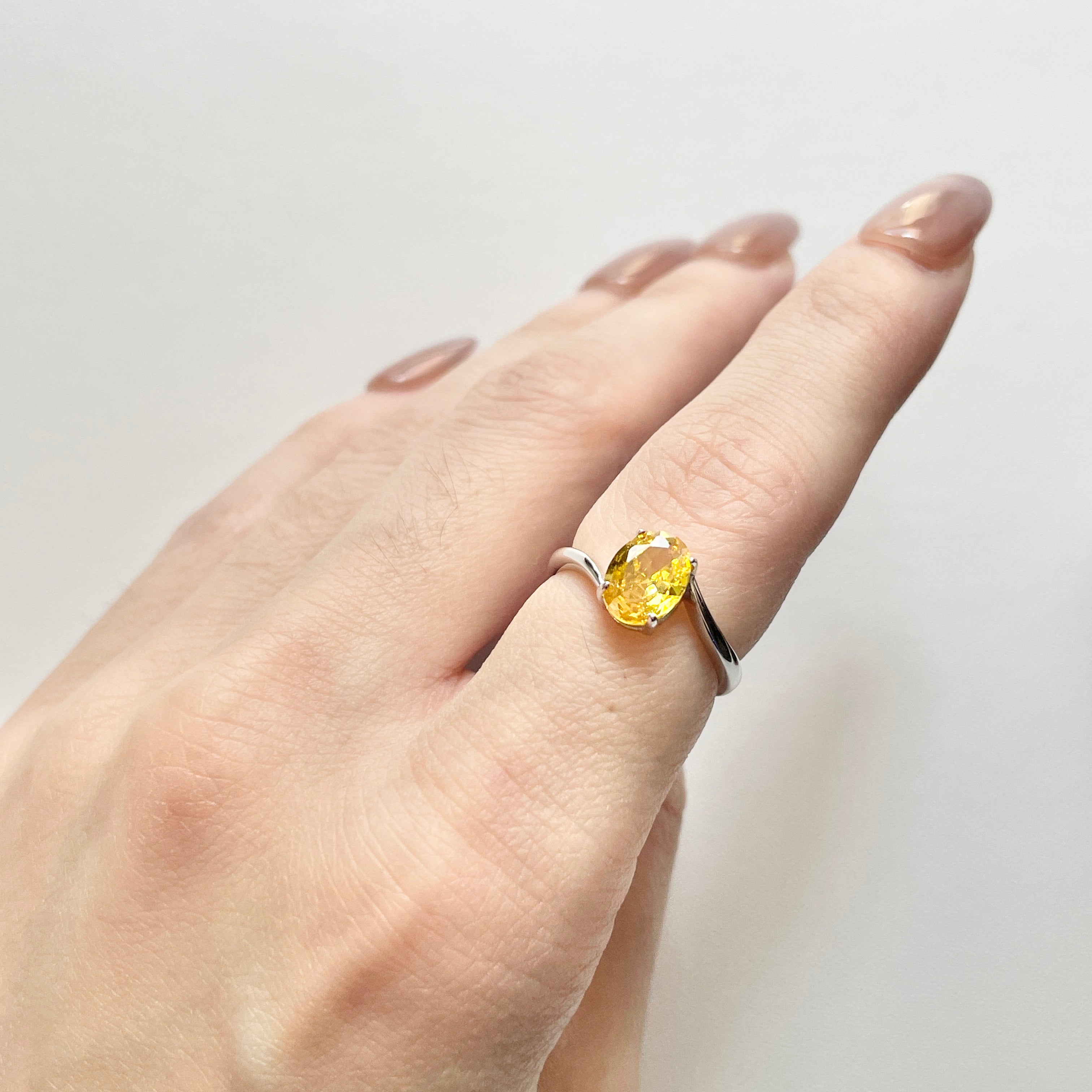 Tidal Yellow Necklace & Ring