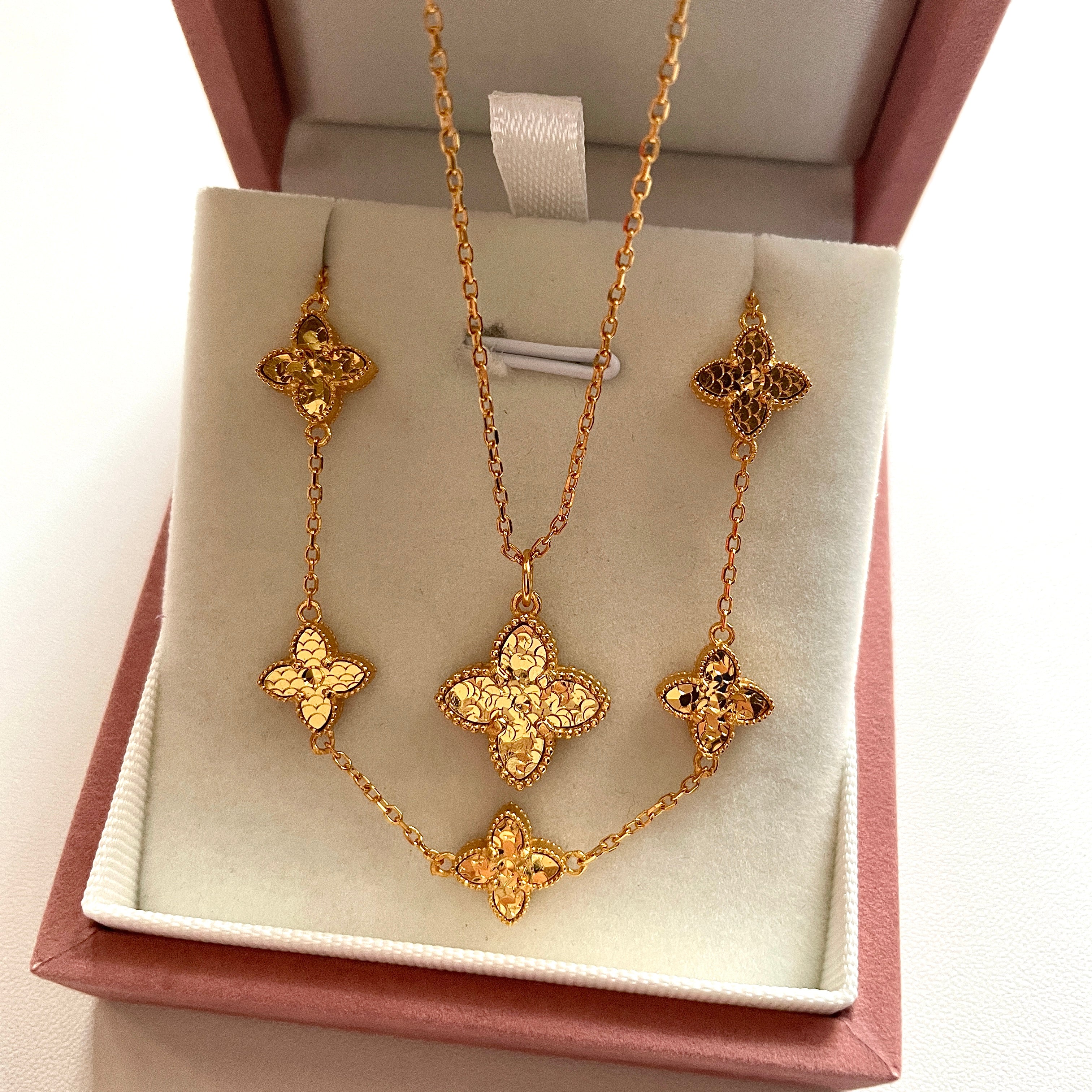 Ripple Bracelet & Necklace