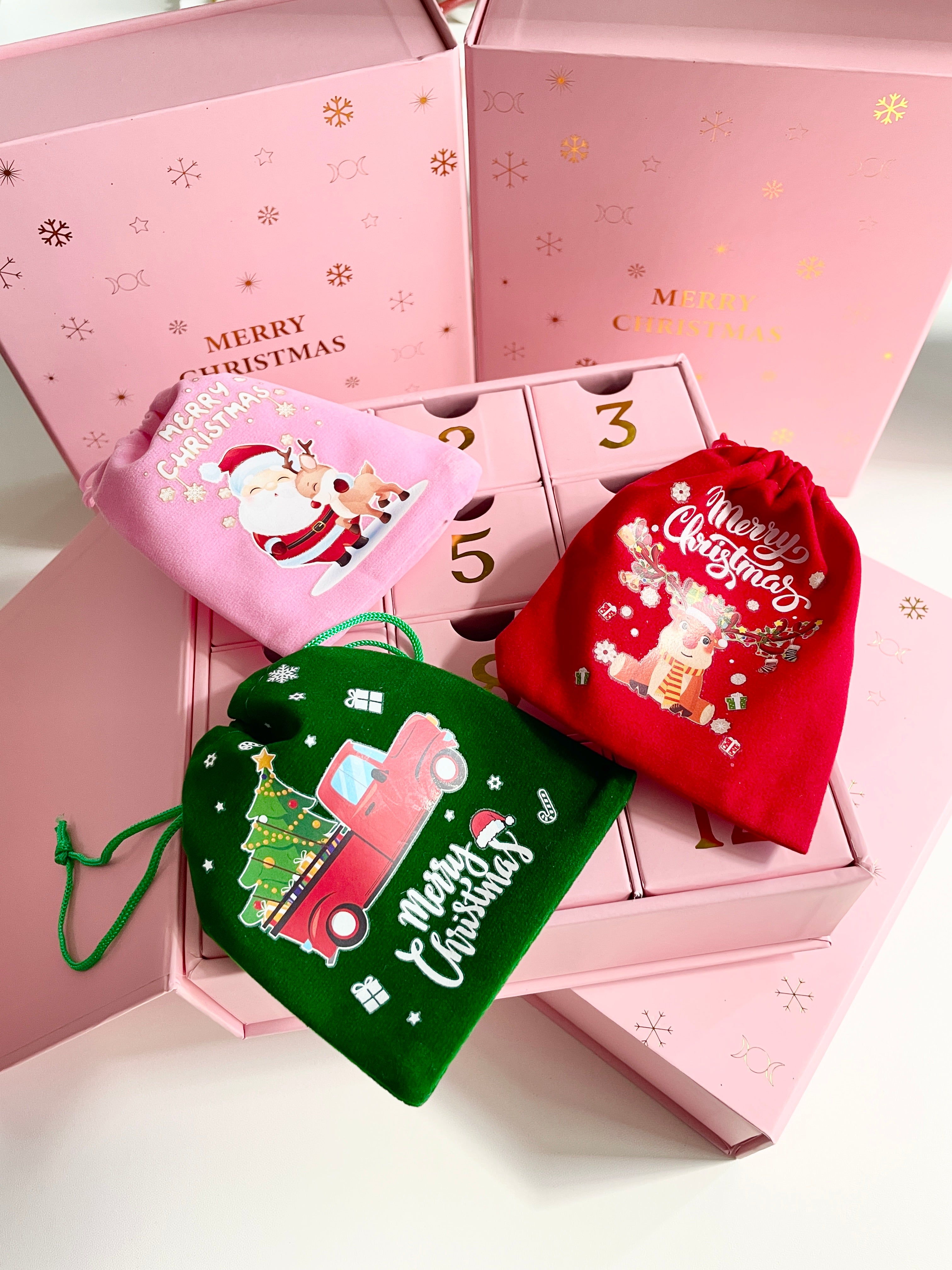 Pink Jewelry Advent Calendar