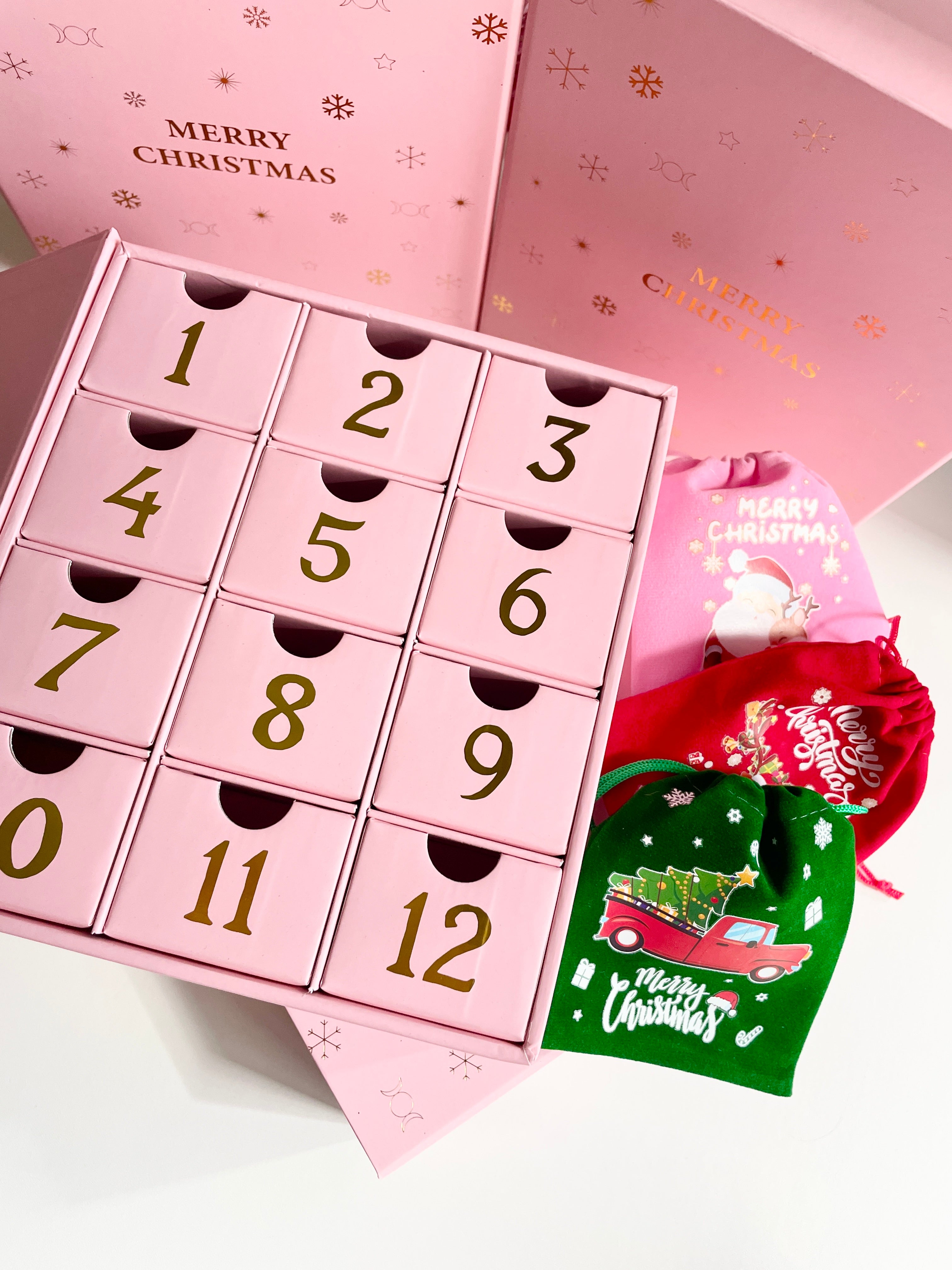 Pink Jewelry Advent Calendar