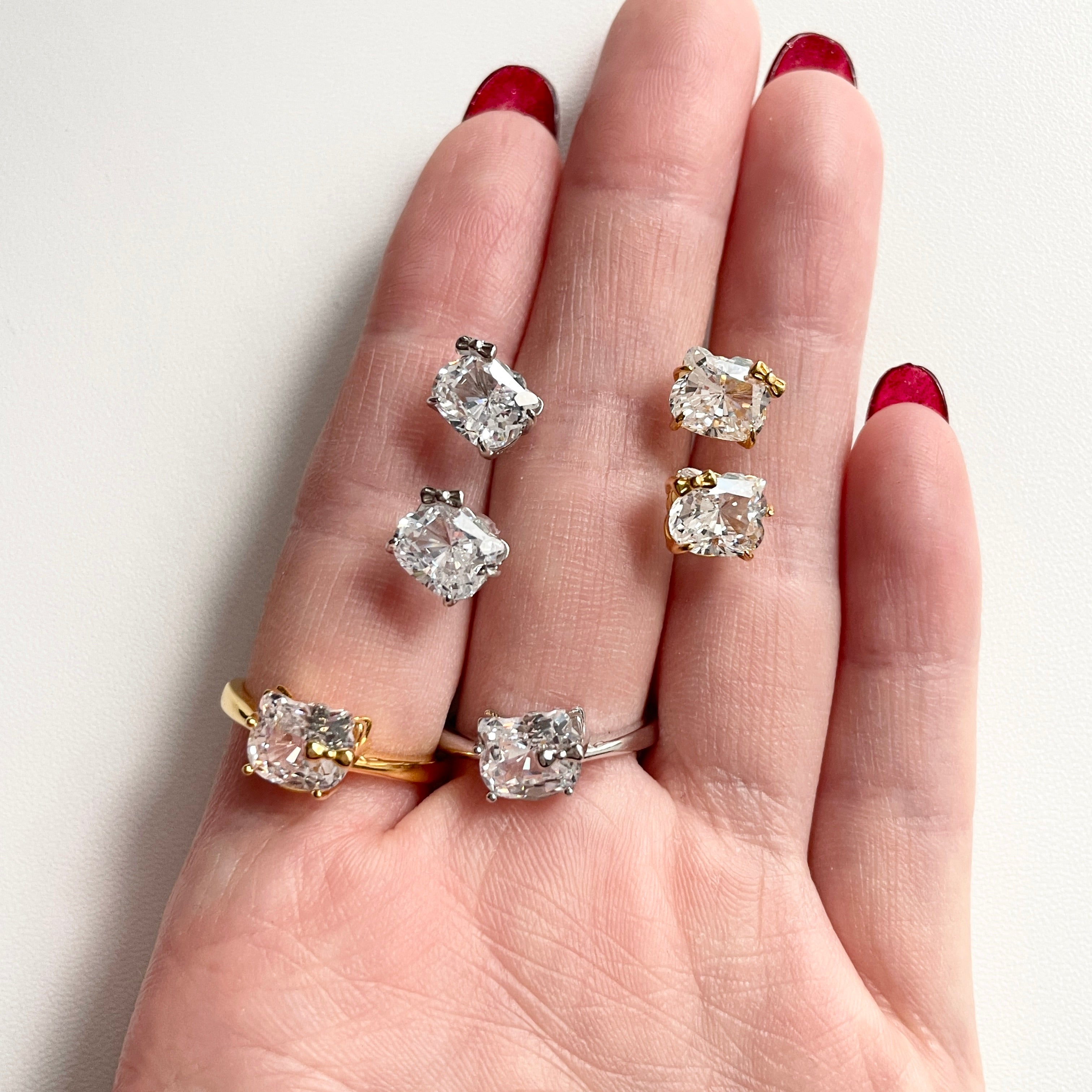 Kitty Ring, Earrings & Necklace