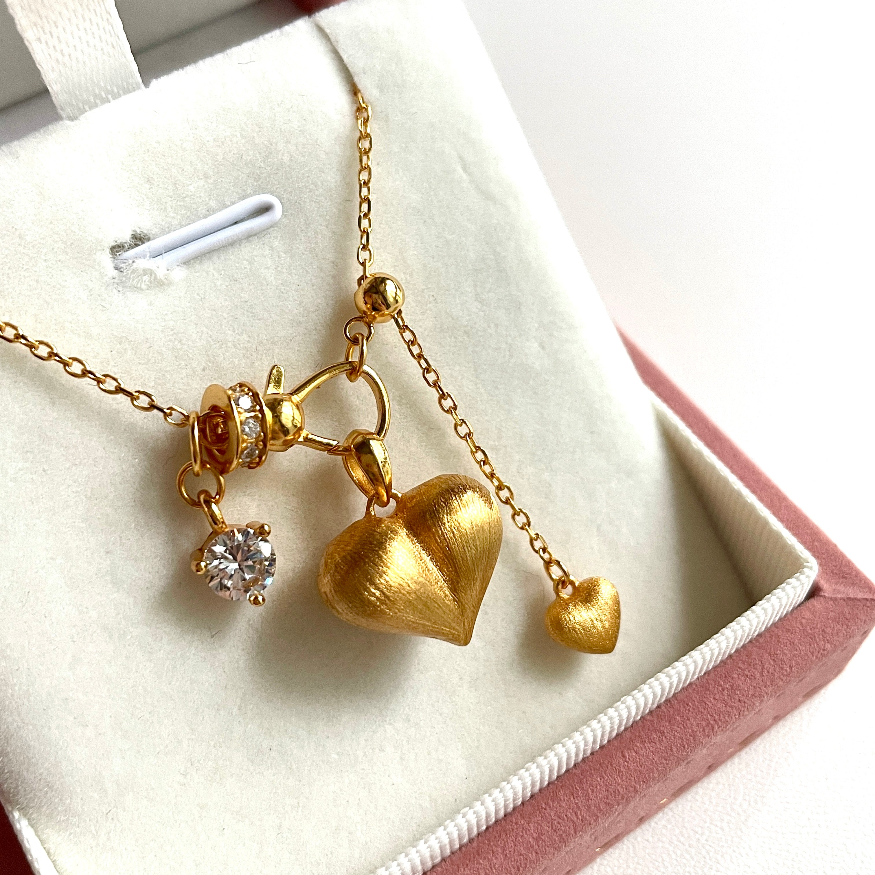 Heart Bubble Necklace