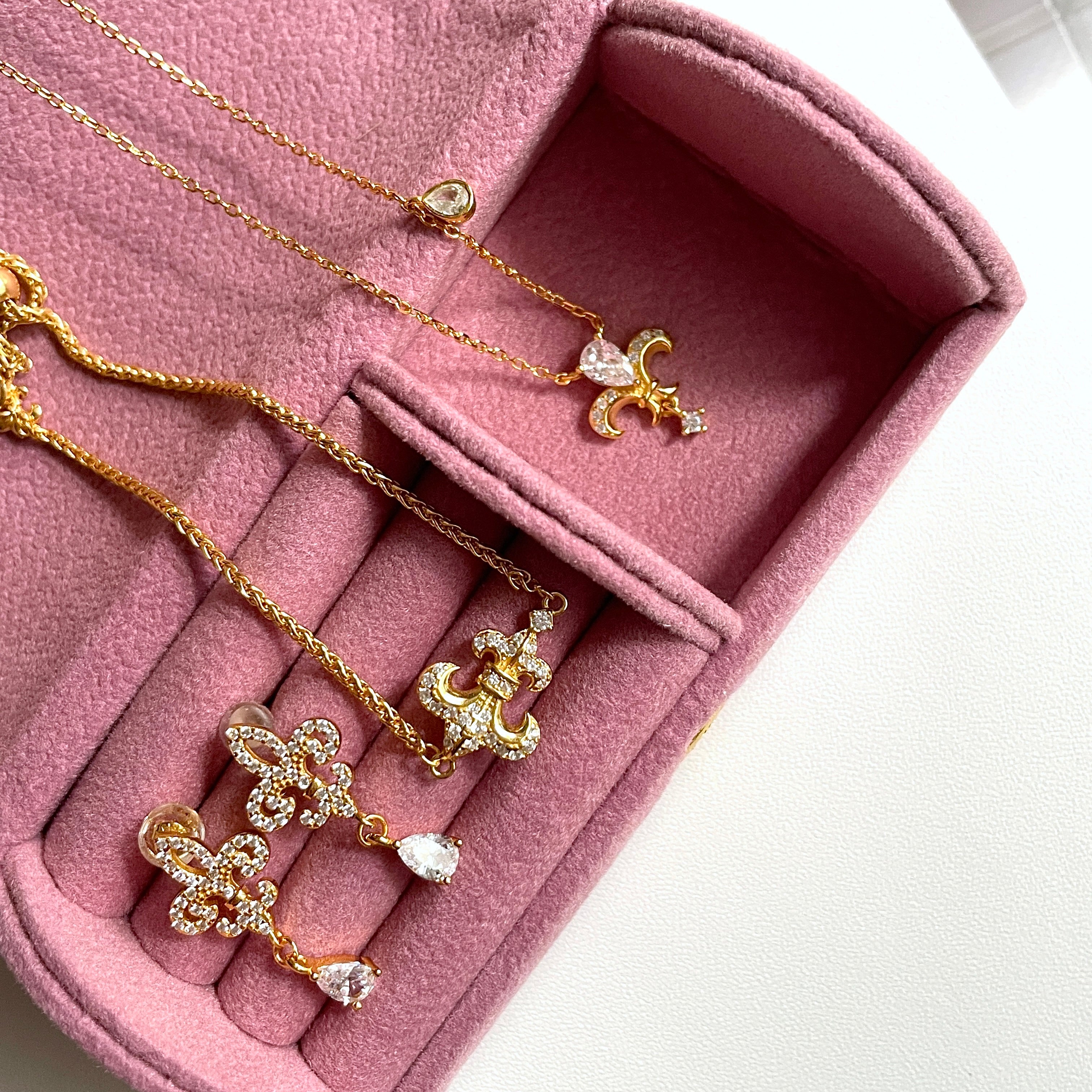 Iris Earrings, Bracelet & Necklace