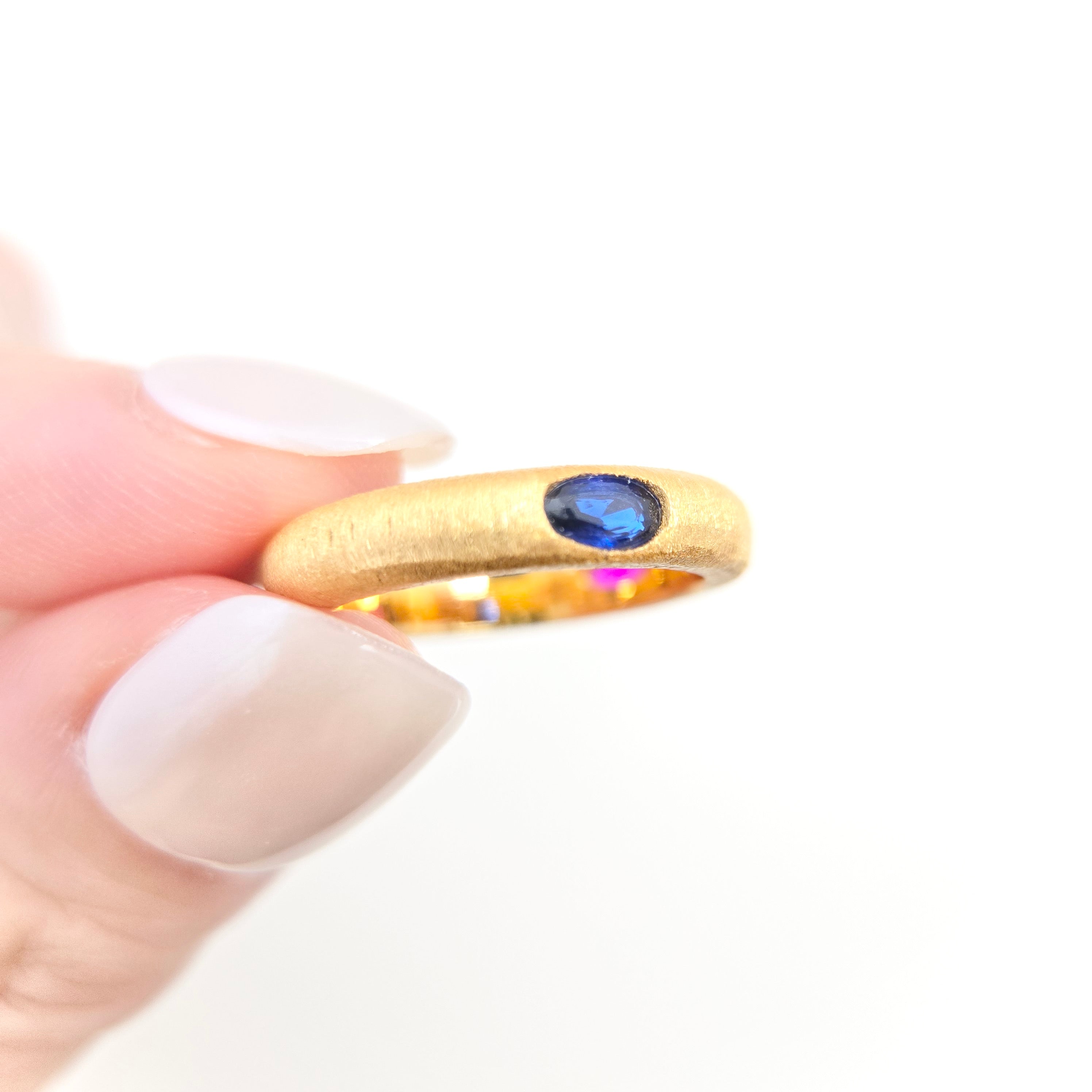 Lumina Triple Stone Ring