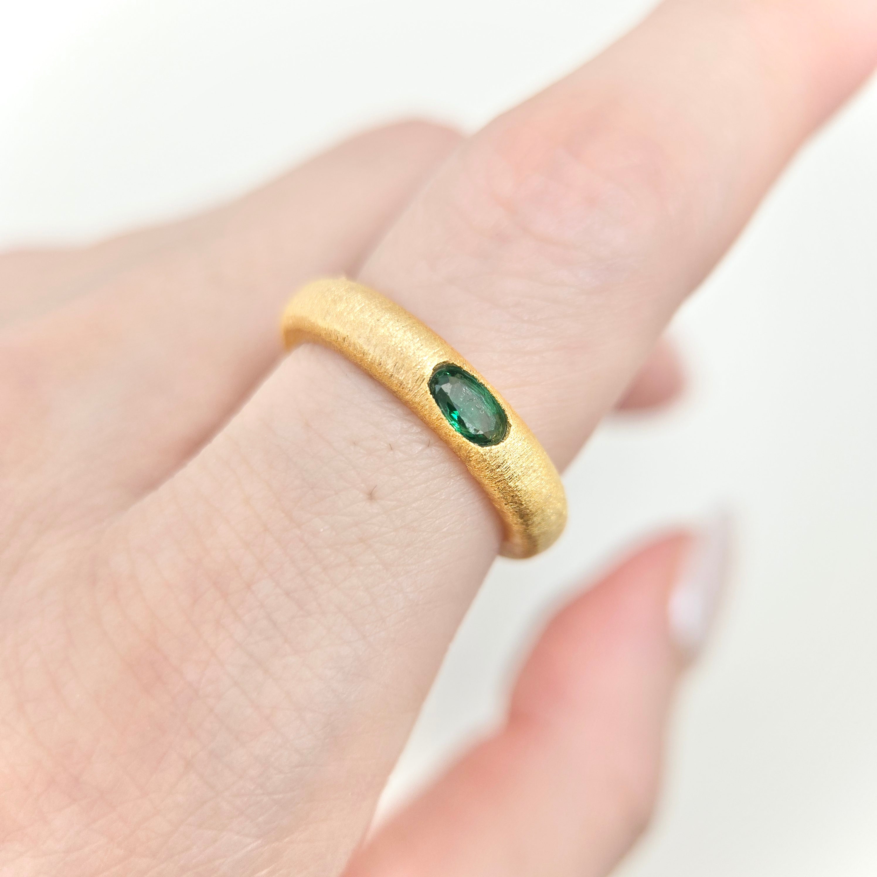 Lumina Triple Stone Ring