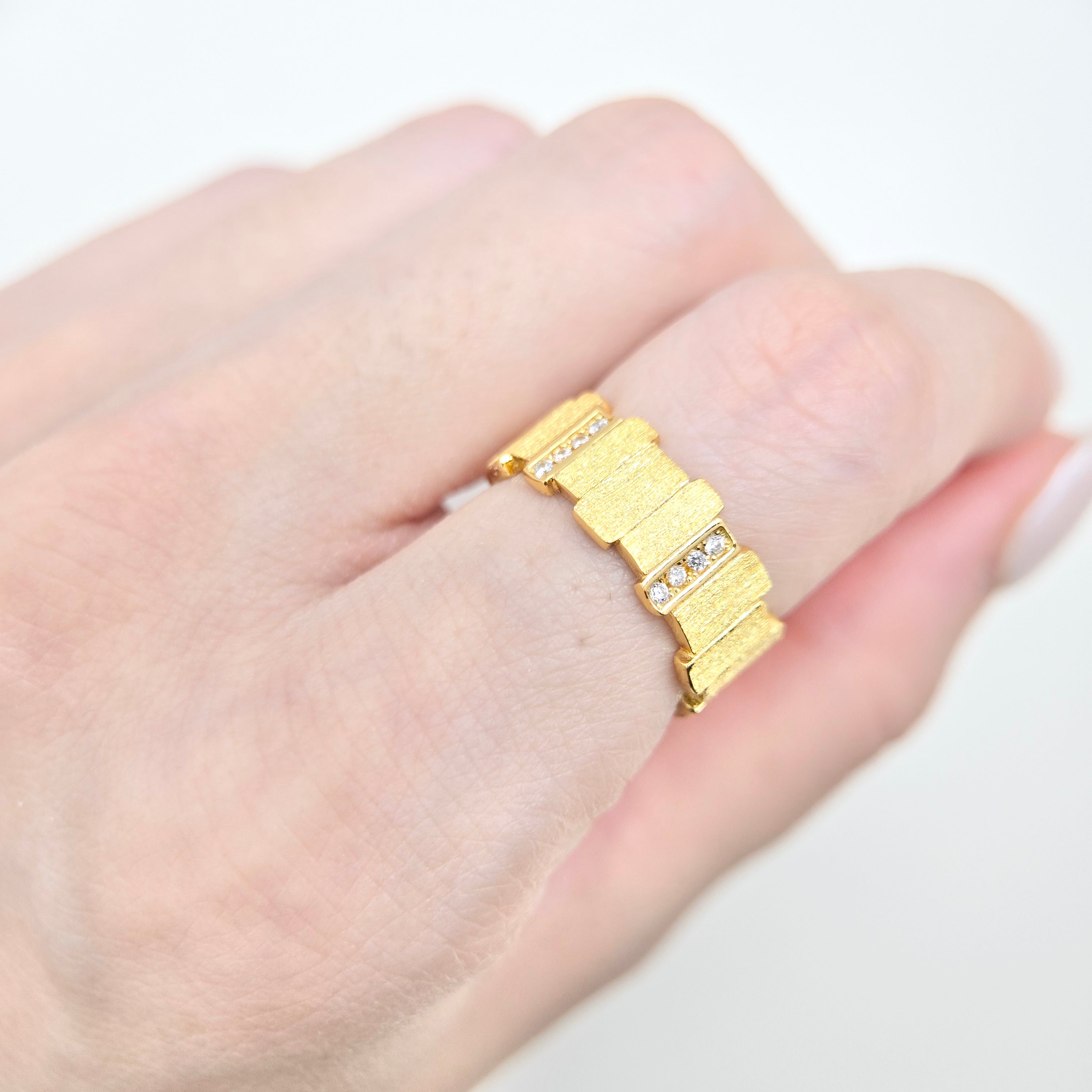 Aurel Brick Ring