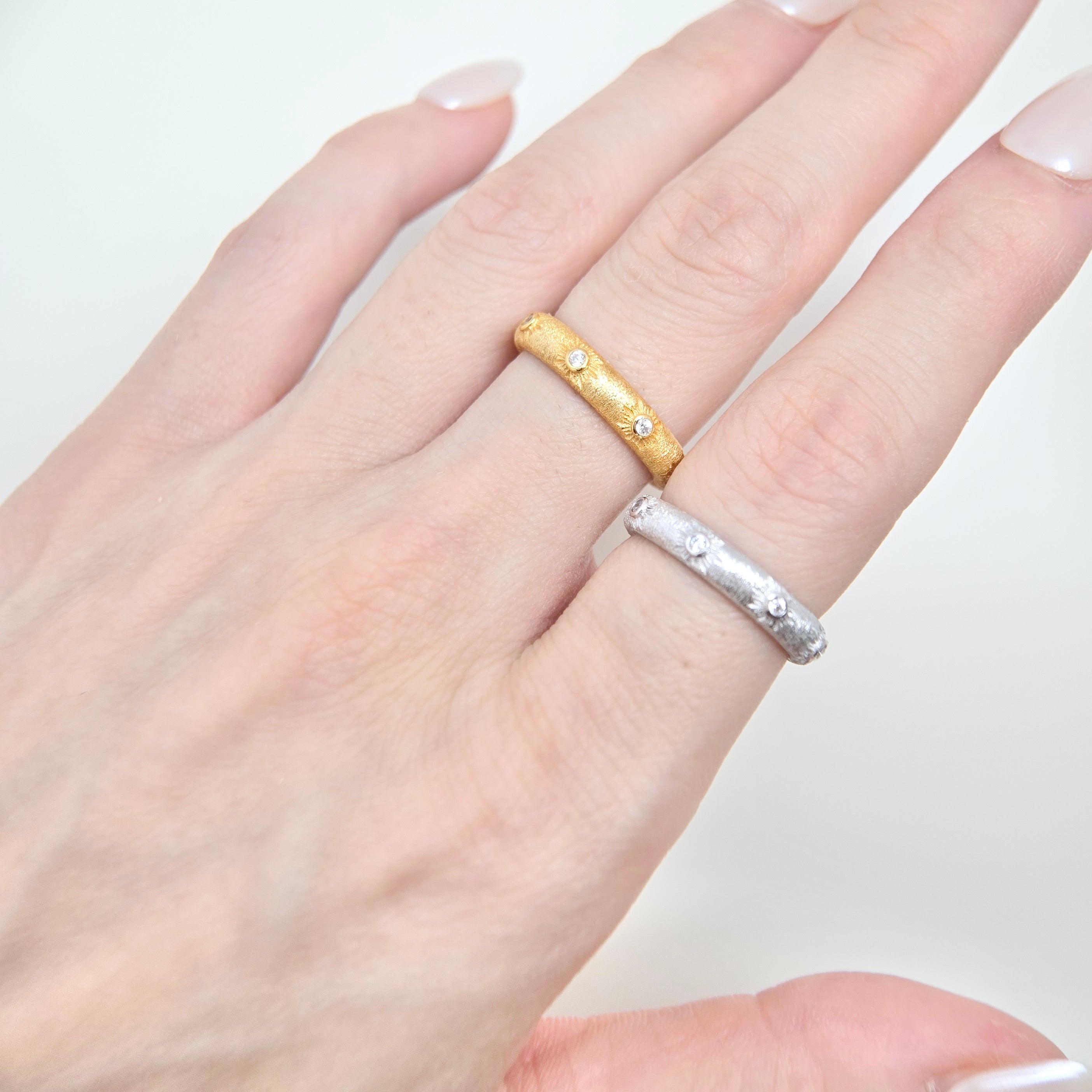 Nova Earrings, Bangle & Ring