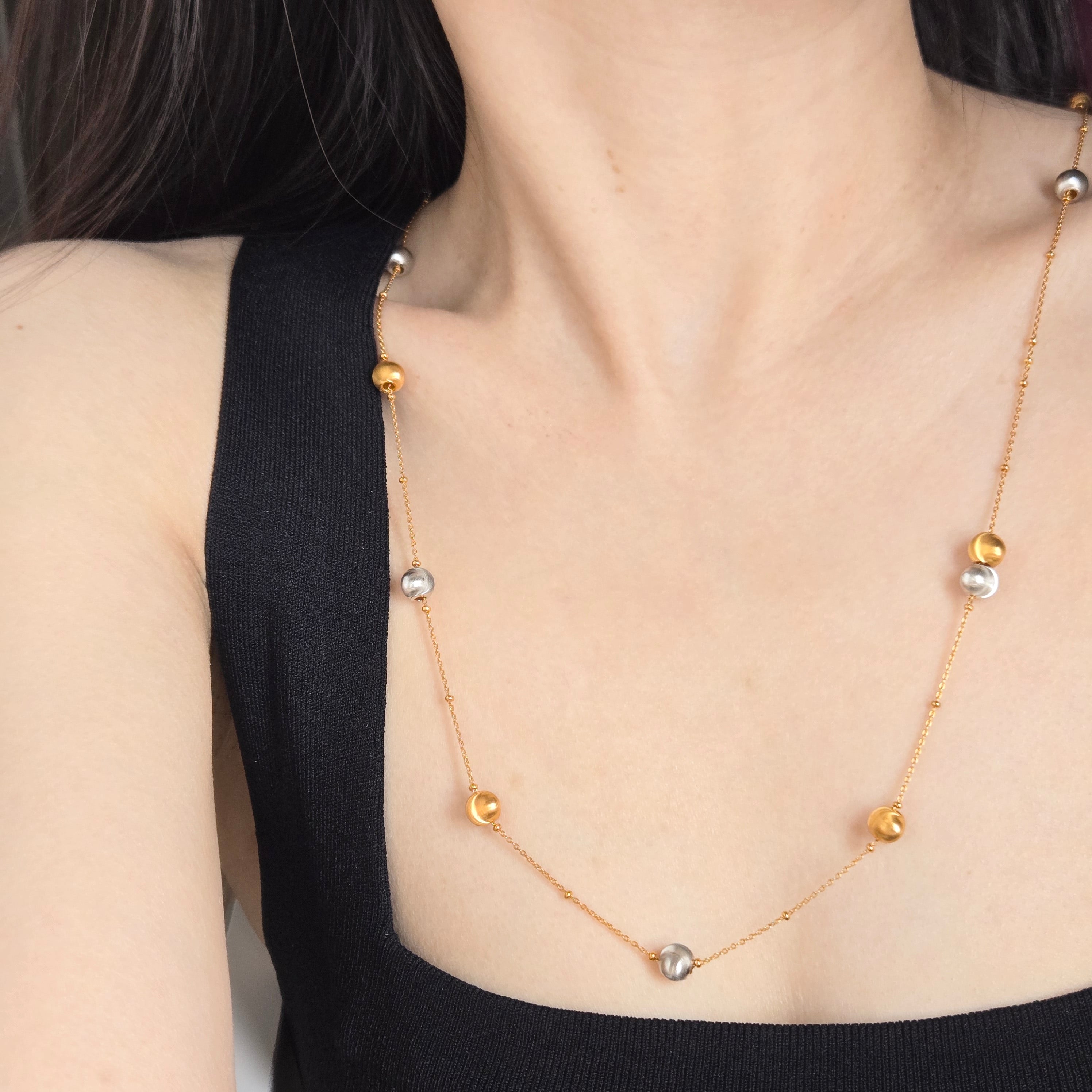 Cascade Mixed Necklace