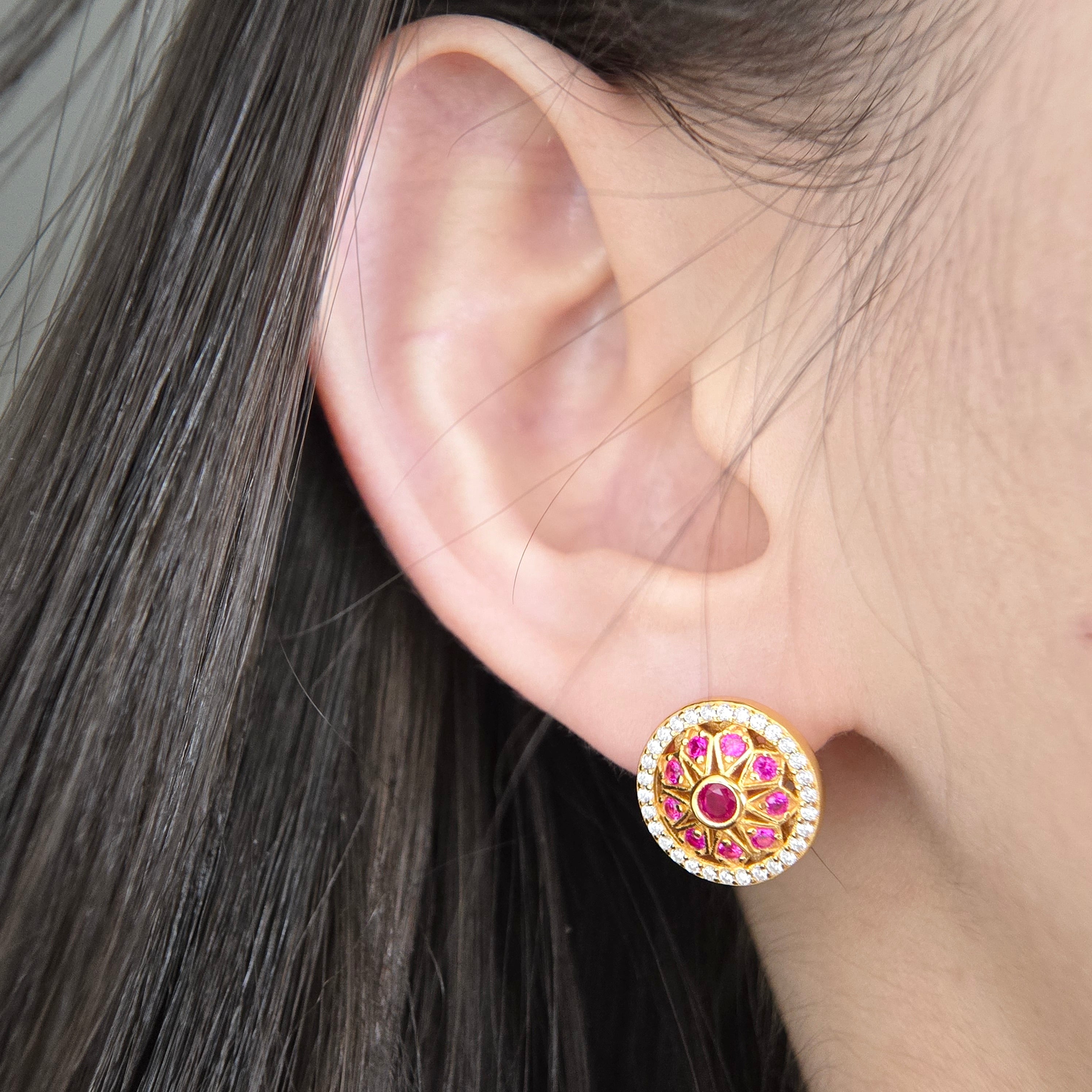 Penumbra Stud Earrings