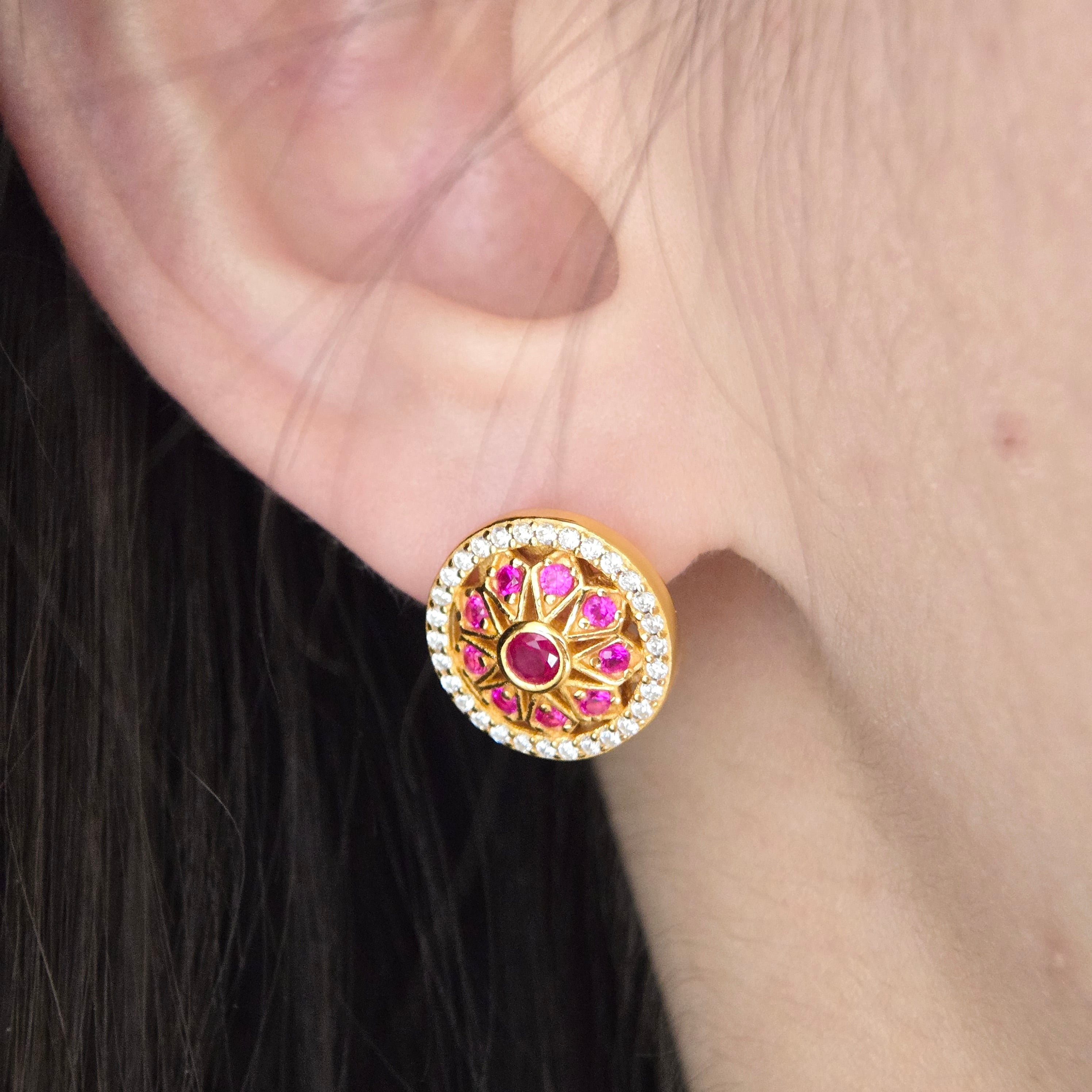 Penumbra Stud Earrings