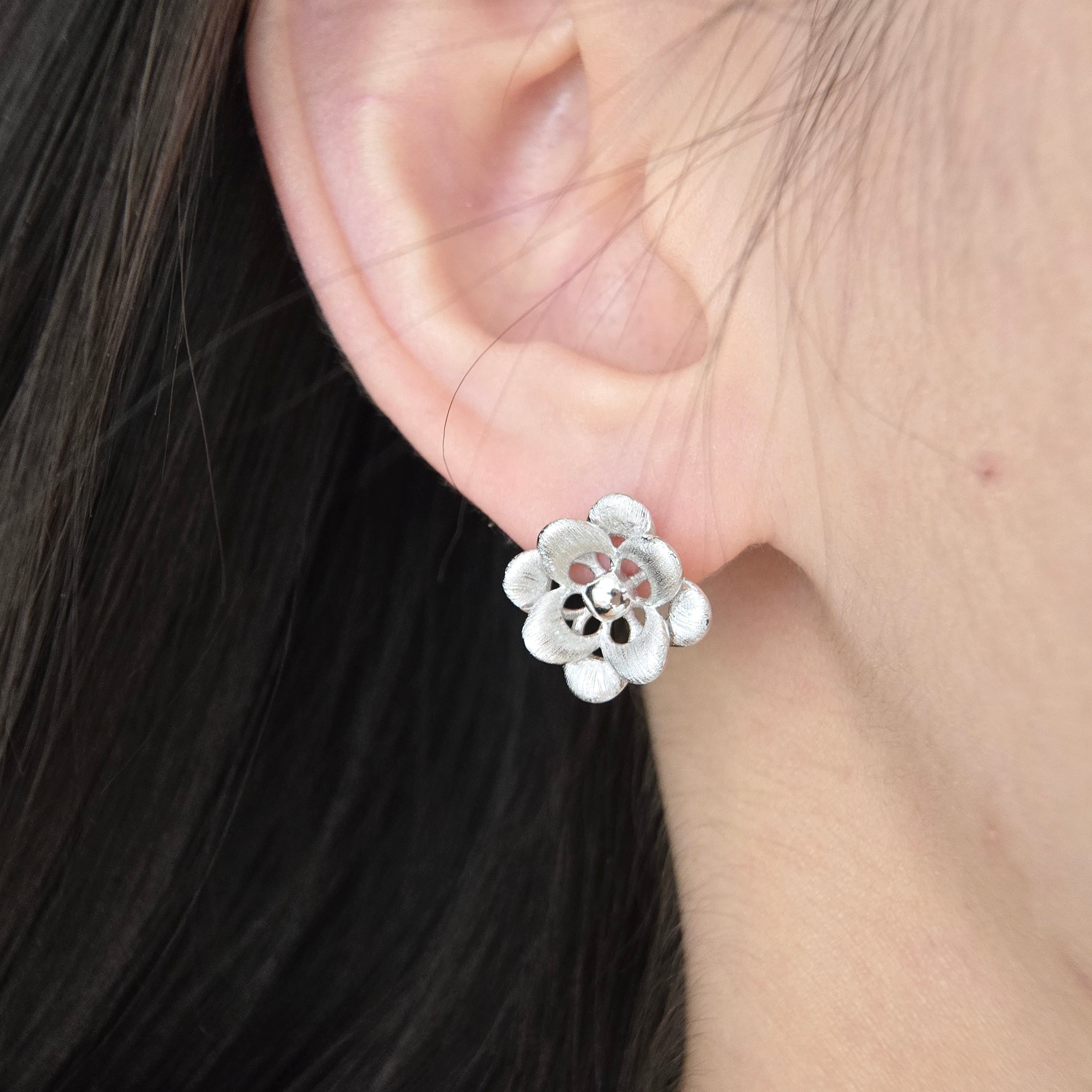 Felicity camellia Stud Earrings