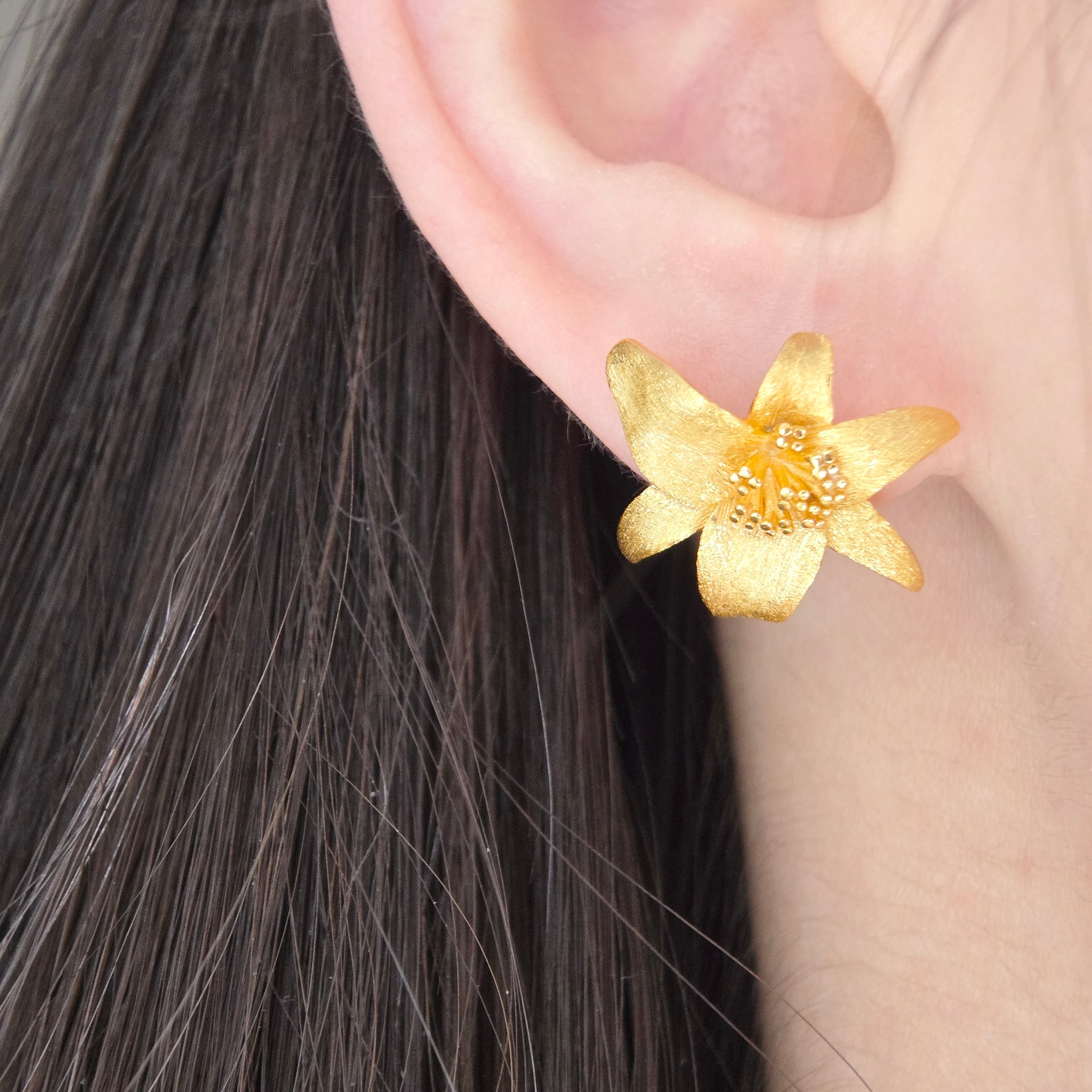 Felicity osmanthus Stud Earrings