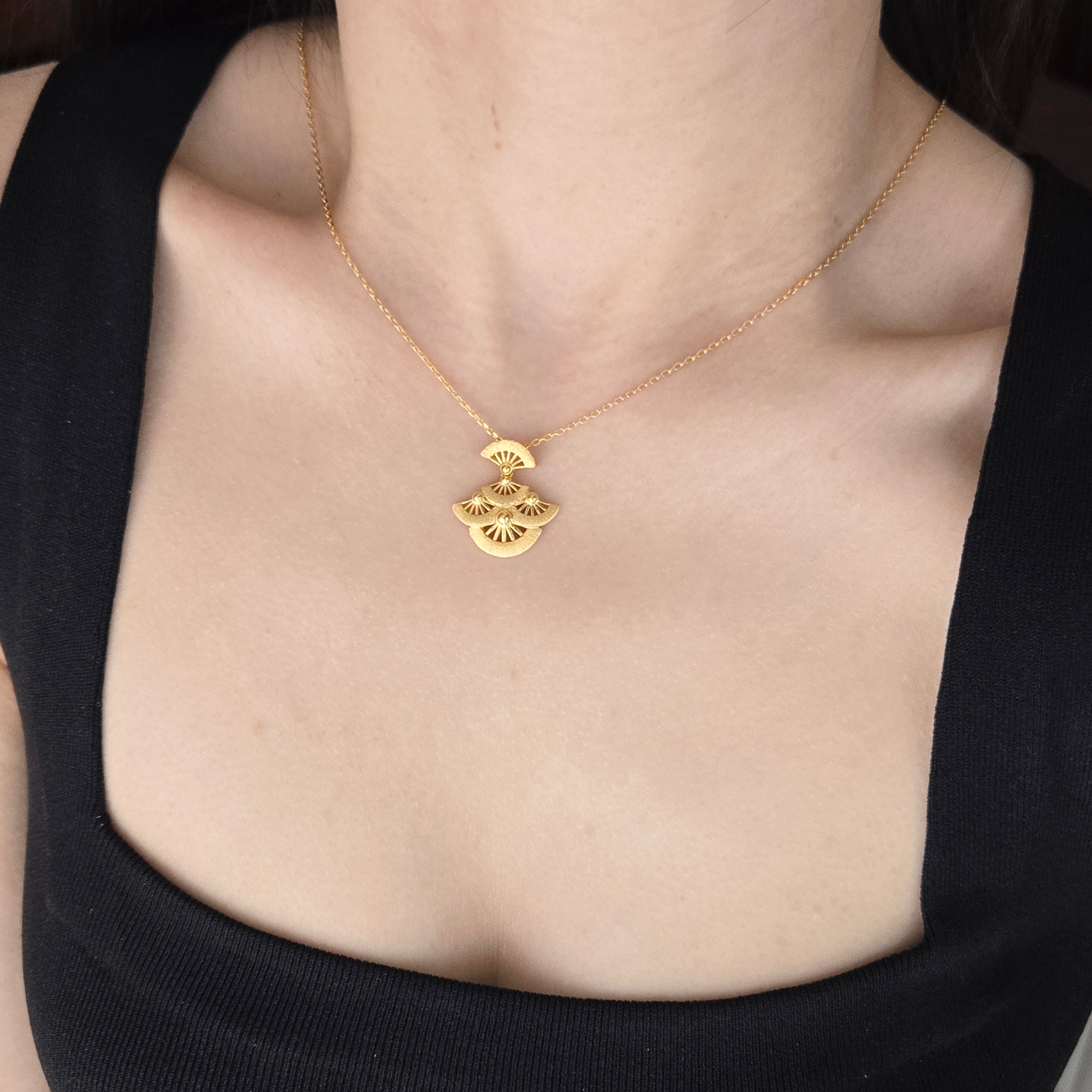 Luster Earrings & Necklace