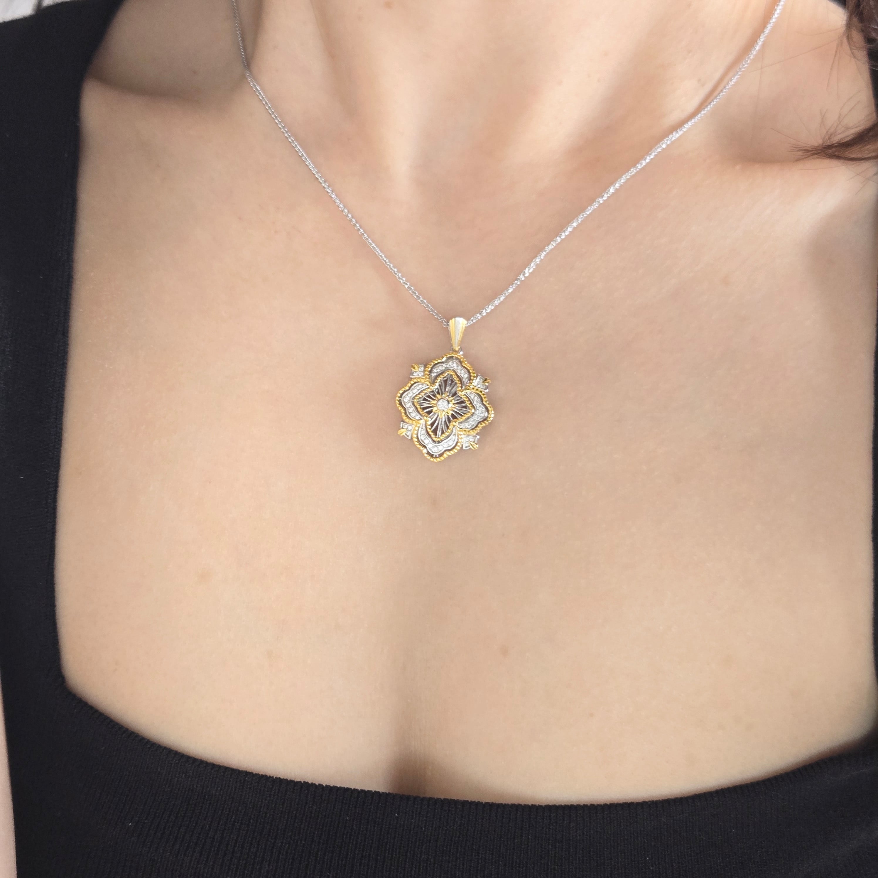 Wisp Hoop Earrings & Necklace