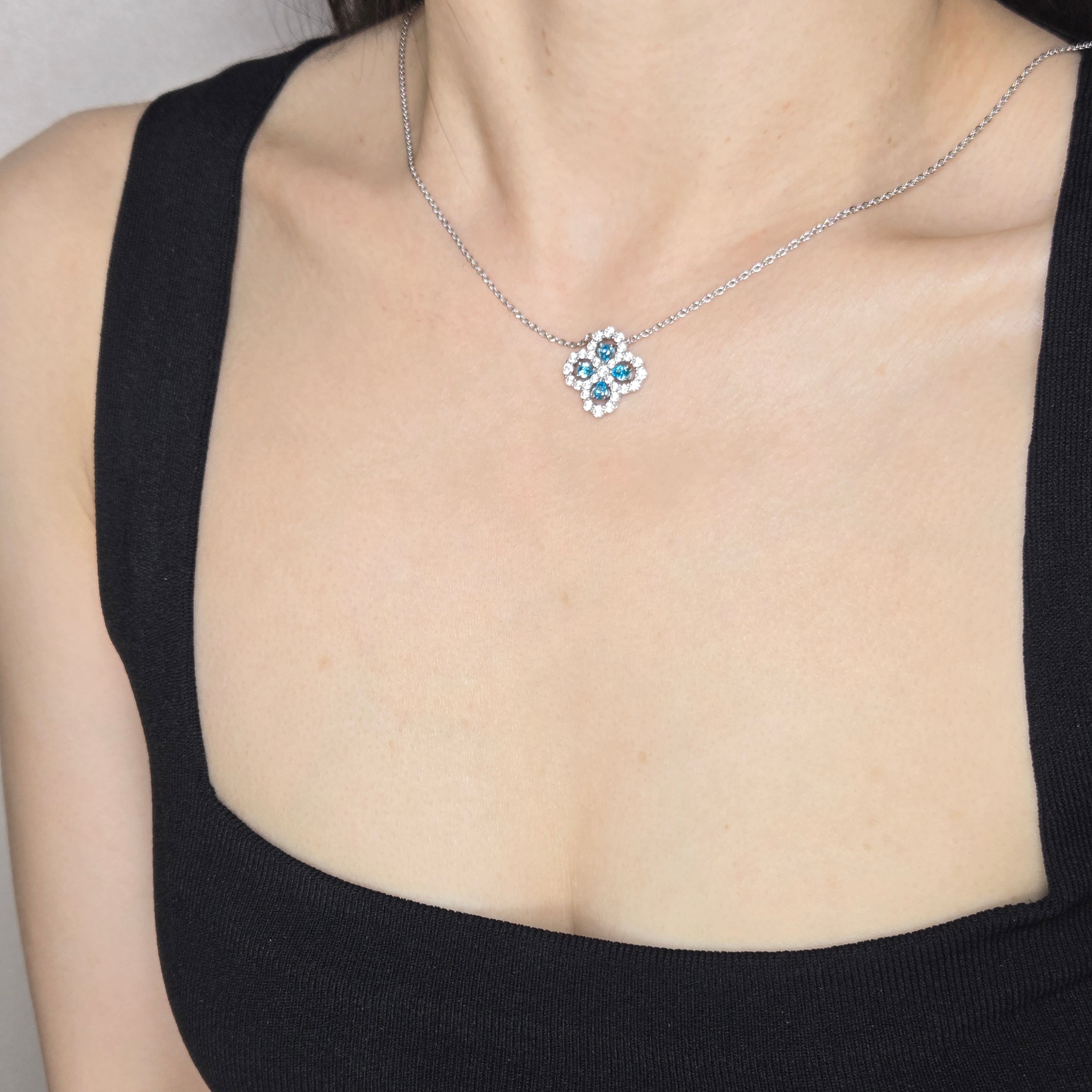 Halcyon Hoop Earrings & Necklace