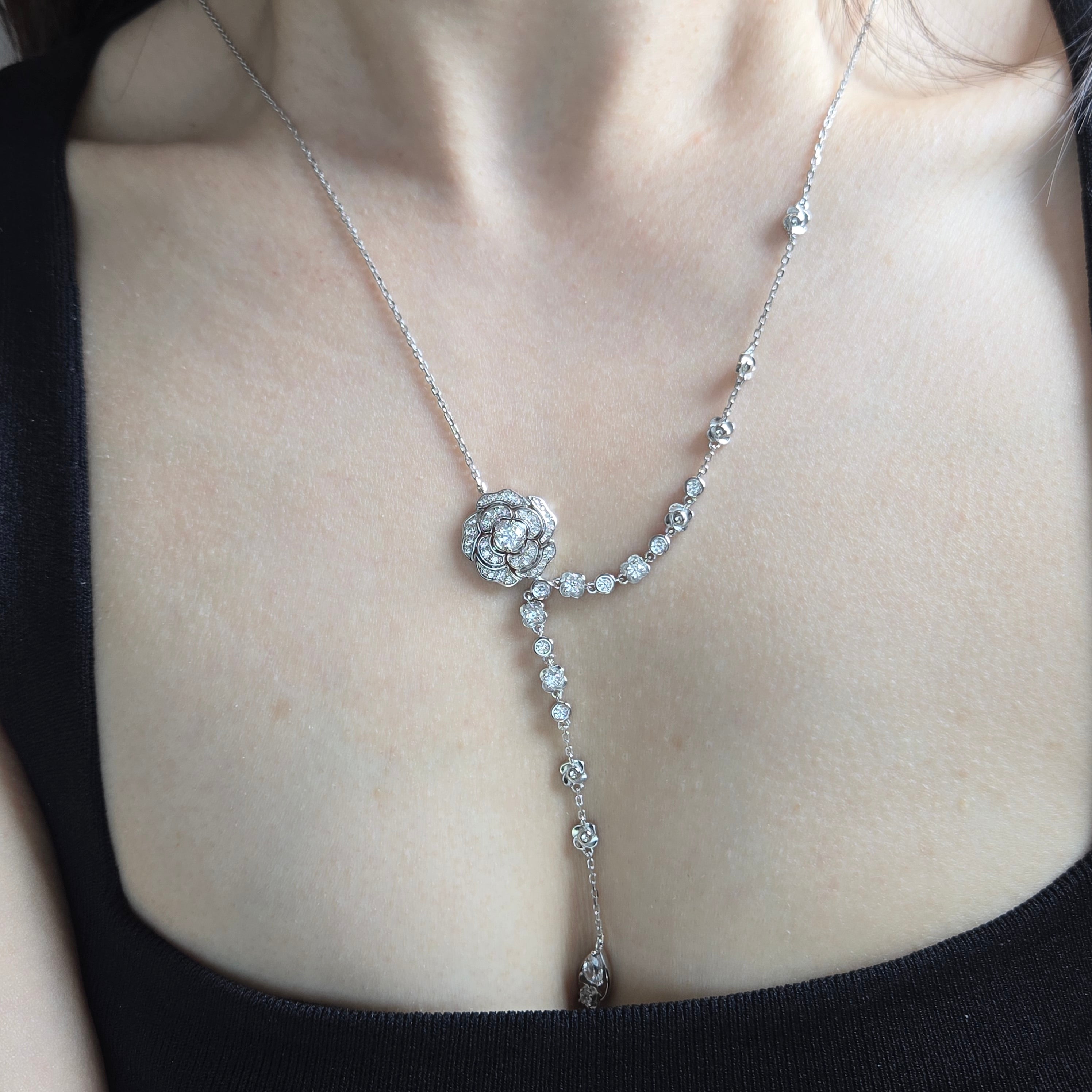 Suture Dual Earrings & Necklace