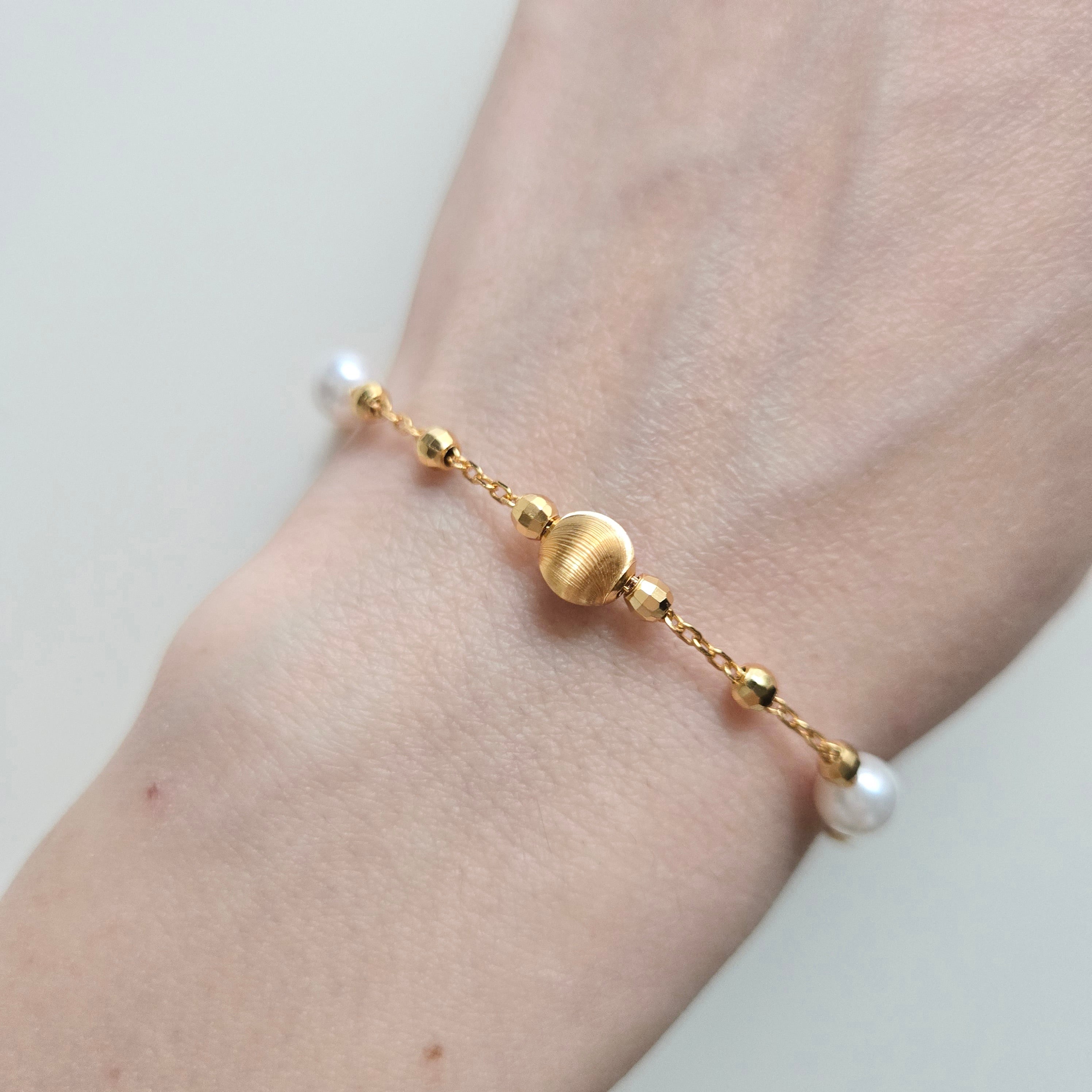 Cascade Pearl Bracelet & Necklace