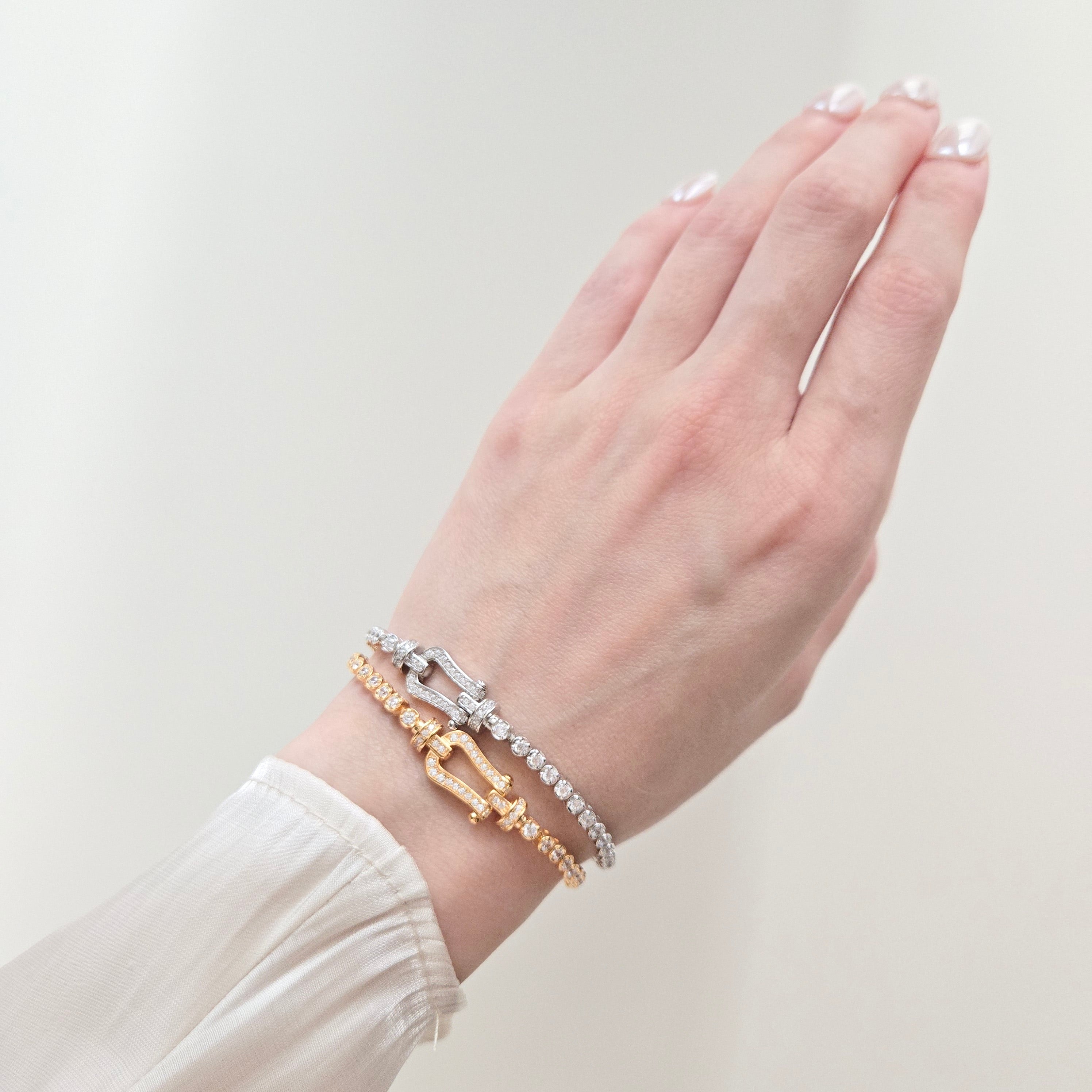 Lever Tennis Bracelet