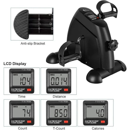 Ultimate 2-in-1 Exercise Bike - Under-Desk Cardio, Space-Saving Design