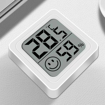 Indoor Climate Monitor - Digital LCD Thermometer and Hygrometer for Home