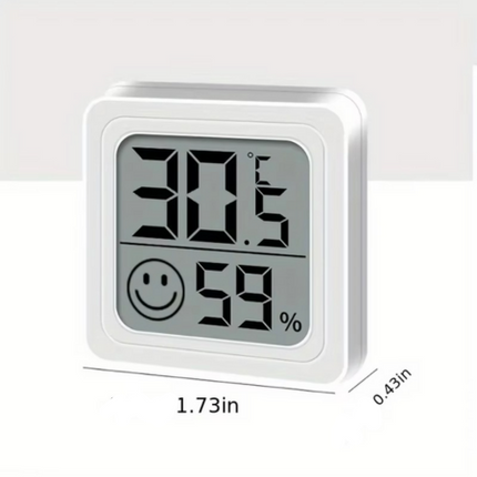 Indoor Climate Monitor - Digital LCD Thermometer and Hygrometer for Home