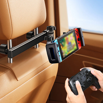 Tablet Holder for Car Headrest - Extendable iPad Mount with 360 Rotation