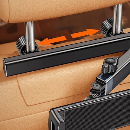 Tablet Holder for Car Headrest - Extendable iPad Mount with 360 Rotation