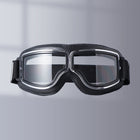 Vintage Motorcycle Goggles - Scratch-Resistant, UV Protection, Windproof