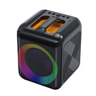 Bluetooth Karaoke Speaker - 200W Party Speaker with Tablet Holder & Mics
