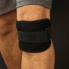 Knee Compression Wrap - Adjustable Support Strap, Cushioned Pressure Pad