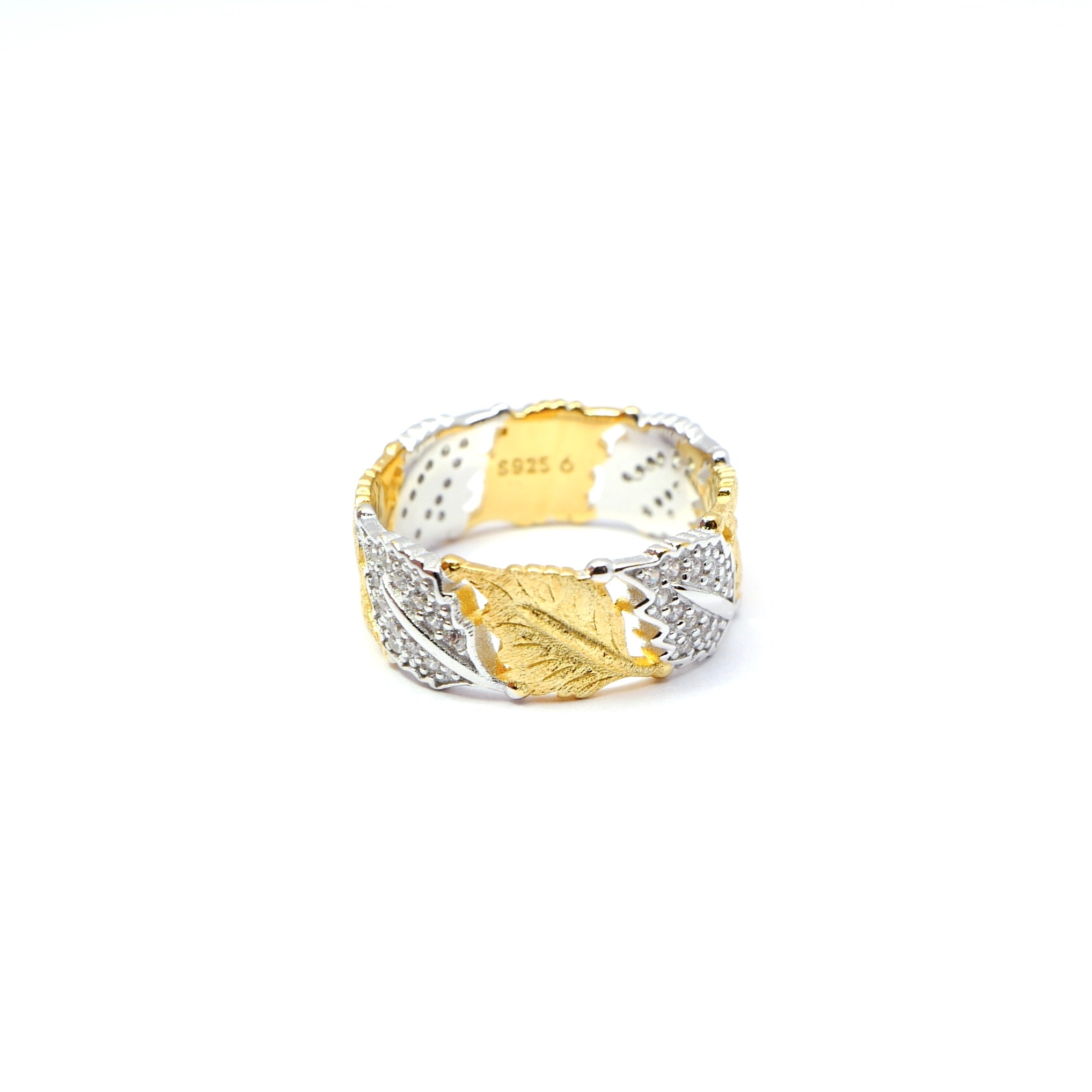 Aurel Leaf Ring
