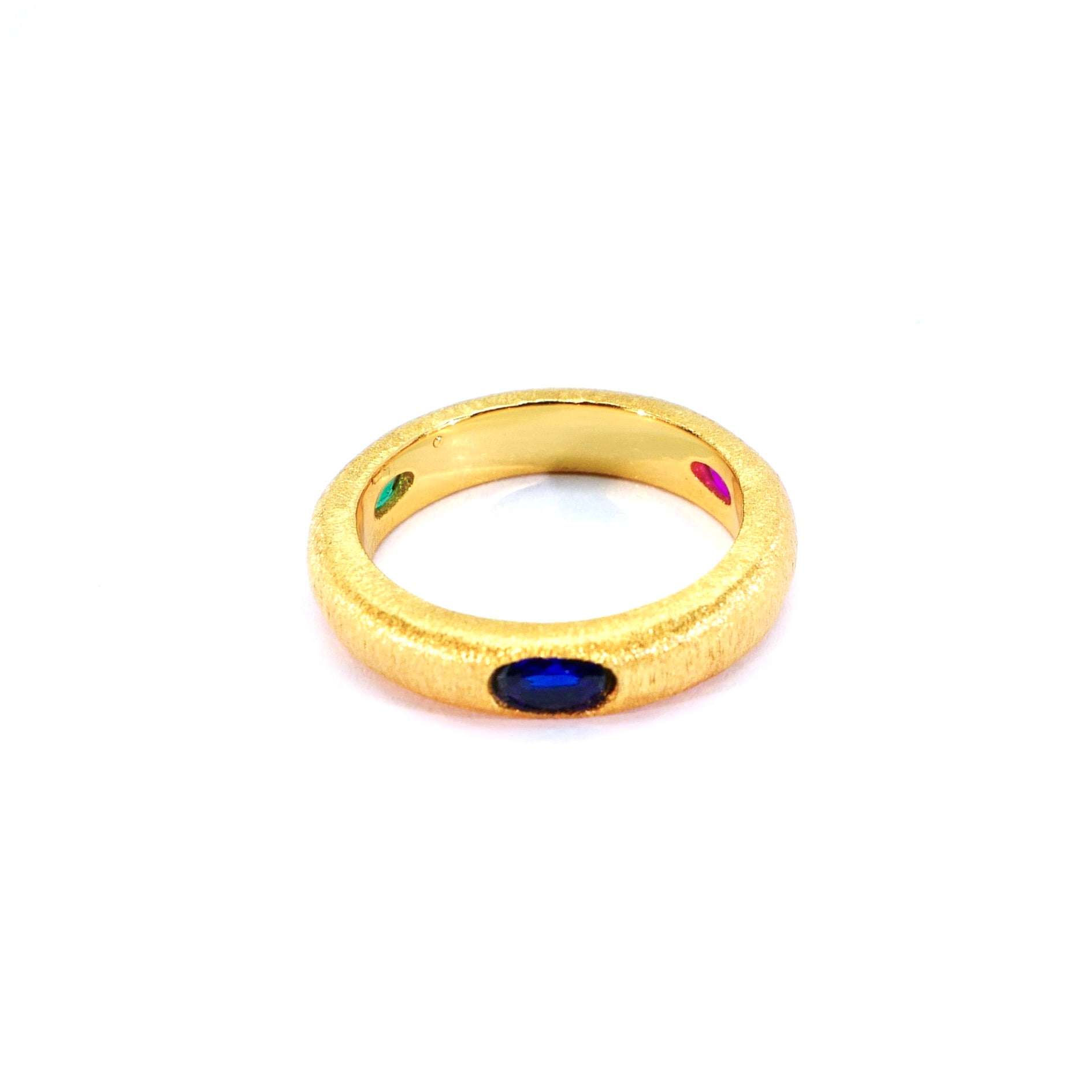 Lumina Triple Stone Ring