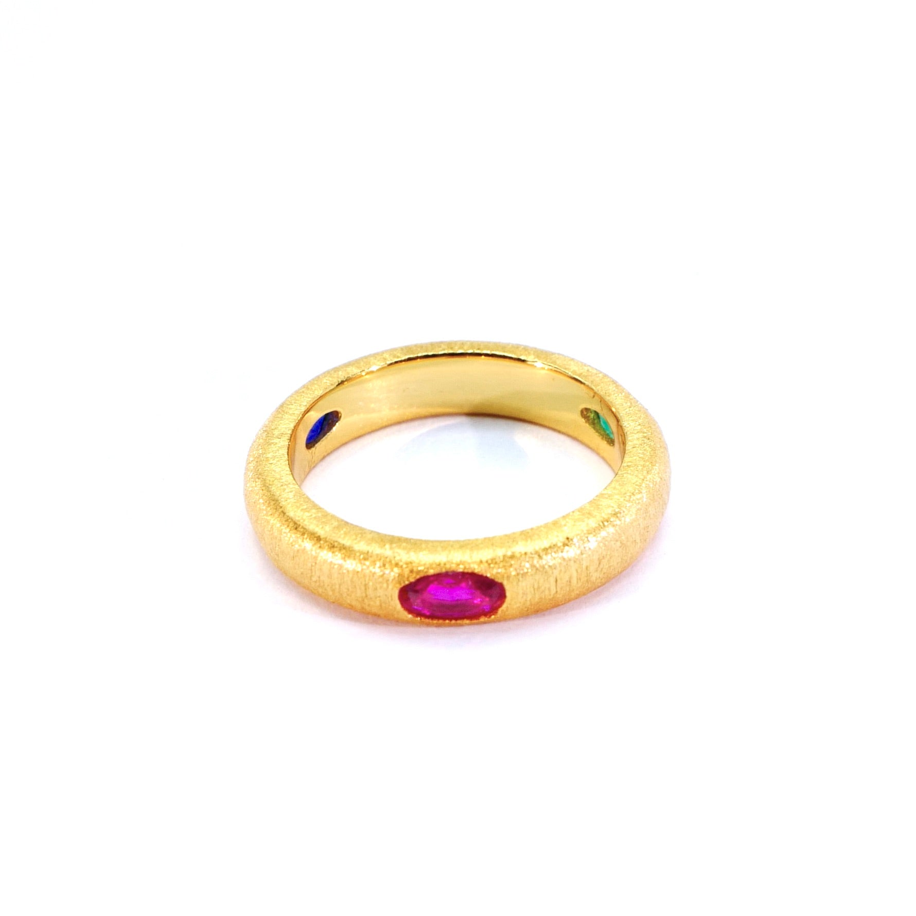 Lumina Triple Stone Ring