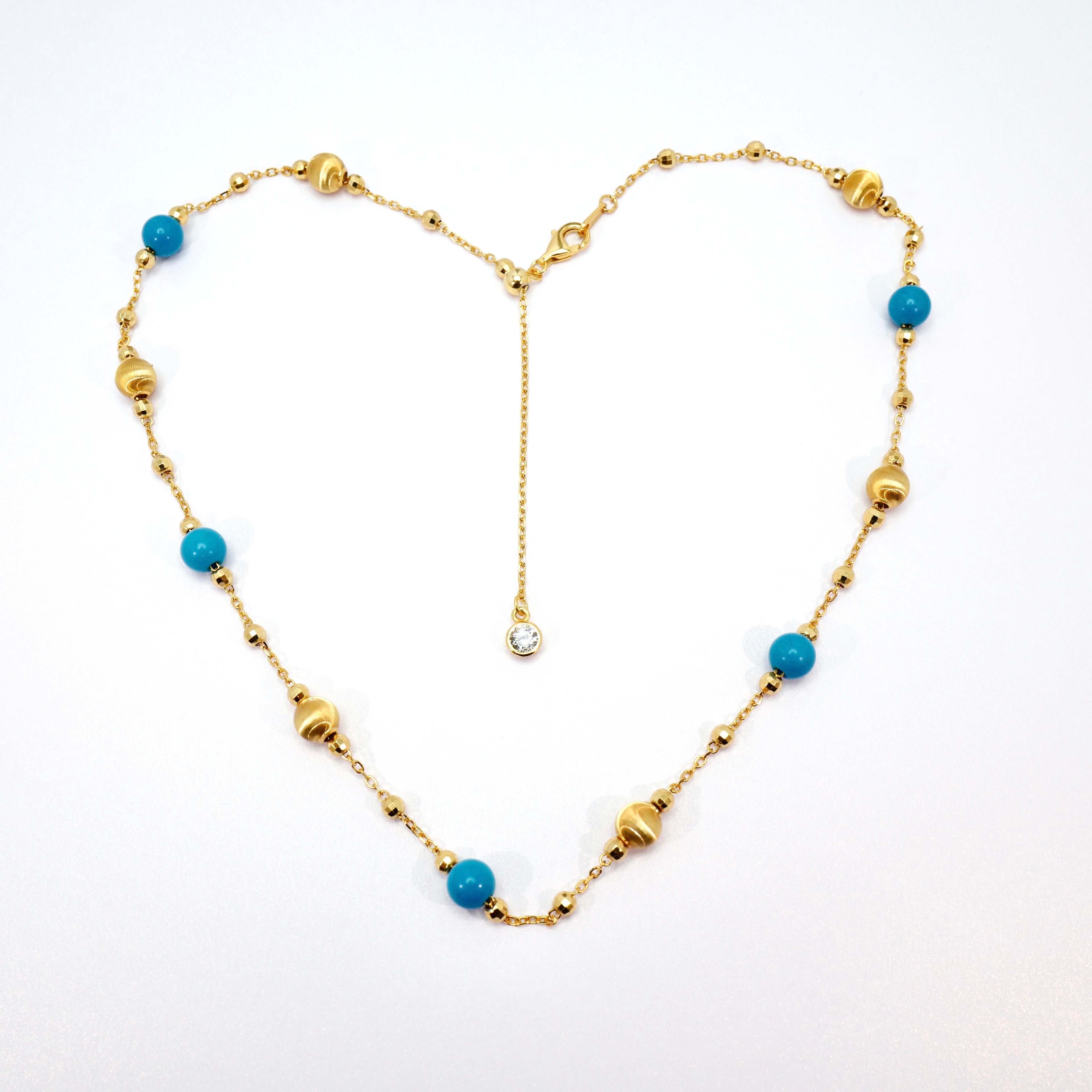 Cascade Turquoise Bracelet & Necklace