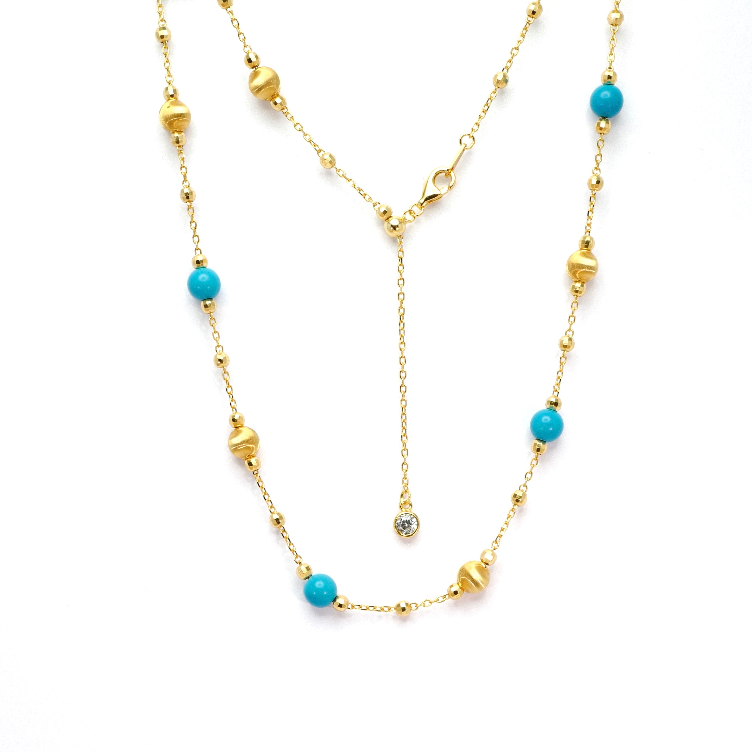 Cascade Turquoise Bracelet & Necklace