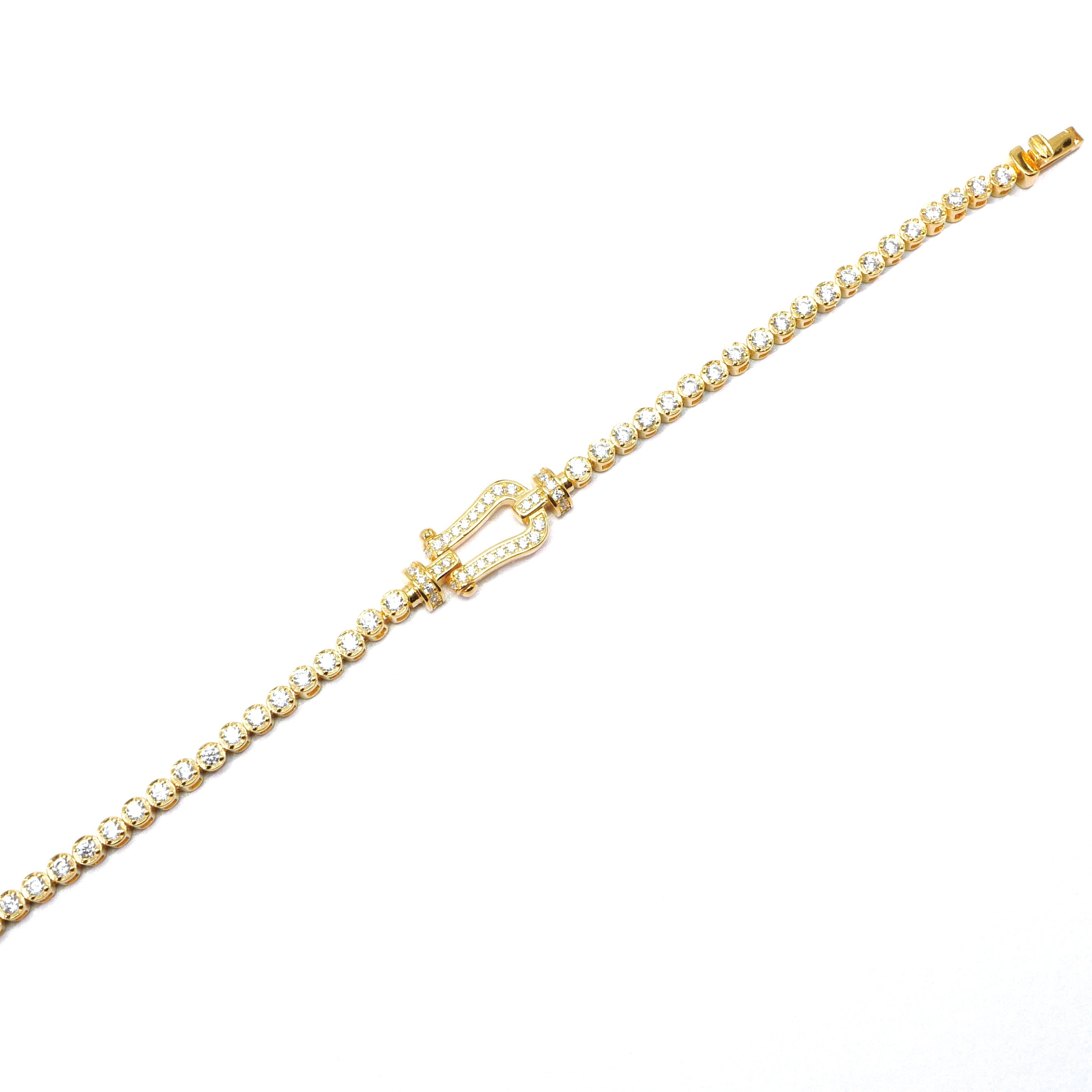 Lever Tennis Bracelet