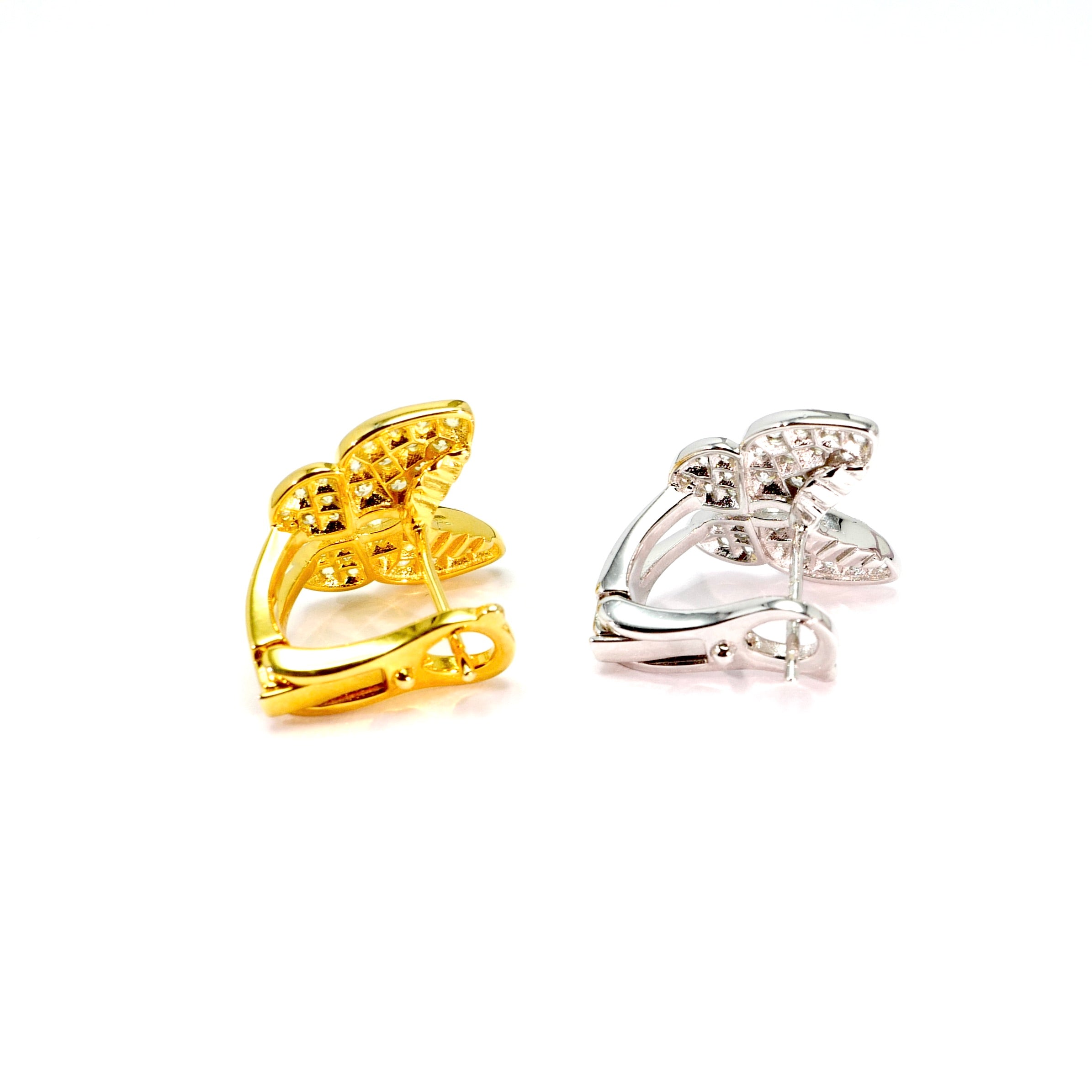 Cipher Hoop Earrings