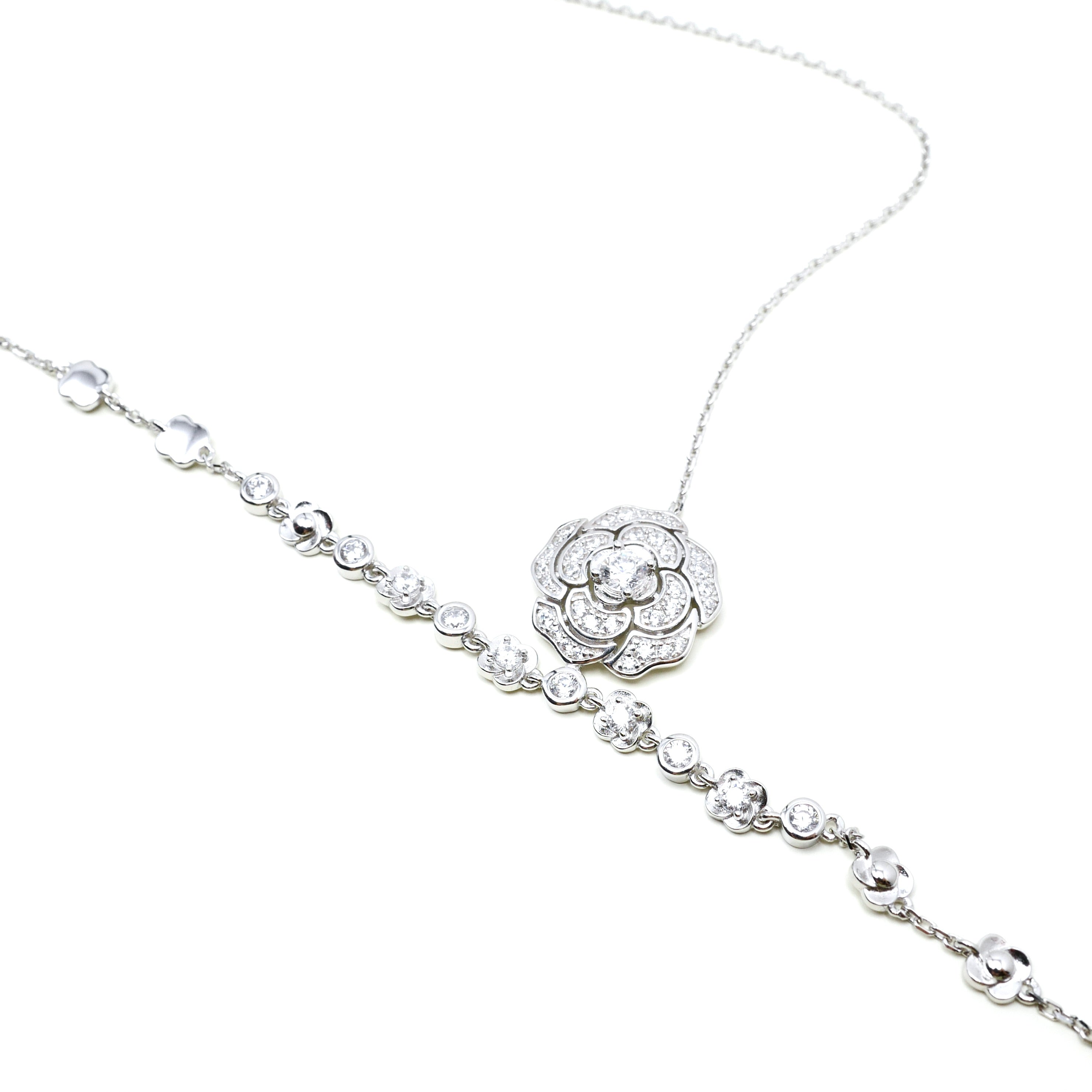 Suture Dual Earrings & Necklace