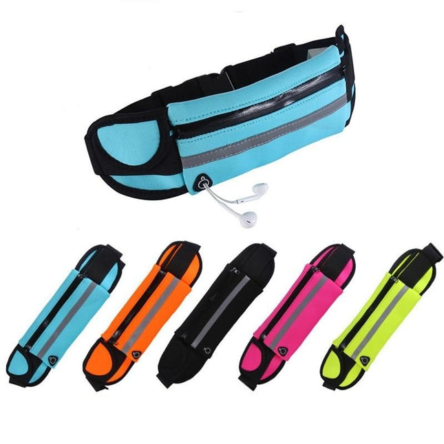 Lightweight Waterproof Waist Pack - Breathable, Spacious, Adjustable Fit