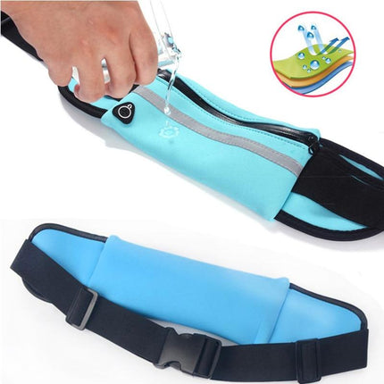 Lightweight Waterproof Waist Pack - Breathable, Spacious, Adjustable Fit