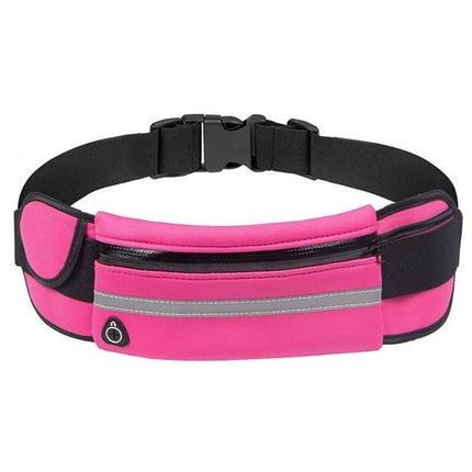 Lightweight Waterproof Waist Pack - Breathable, Spacious, Adjustable Fit