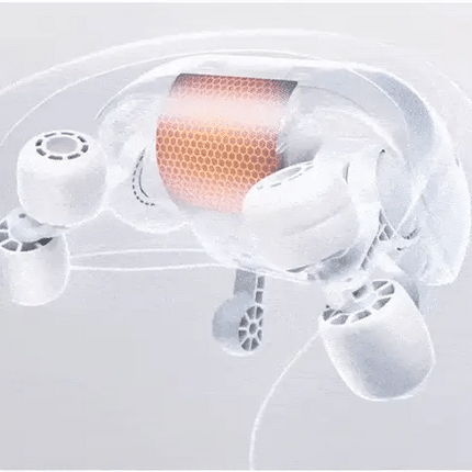 Heated Shiatsu Neck & Shoulder Massager - 6-Node Kneading & Warmth