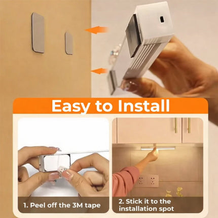 Motion Sensor Night Light - Rechargeable Magnetic USB LED Wall Light