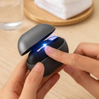 Electric Nail Clipper - LED Light, Rechargeable Two-Speed Grooming Tool