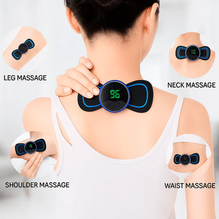 NeuroPad EMS Massage Pad - Portable, Rechargeable Muscle Stimulator Pad