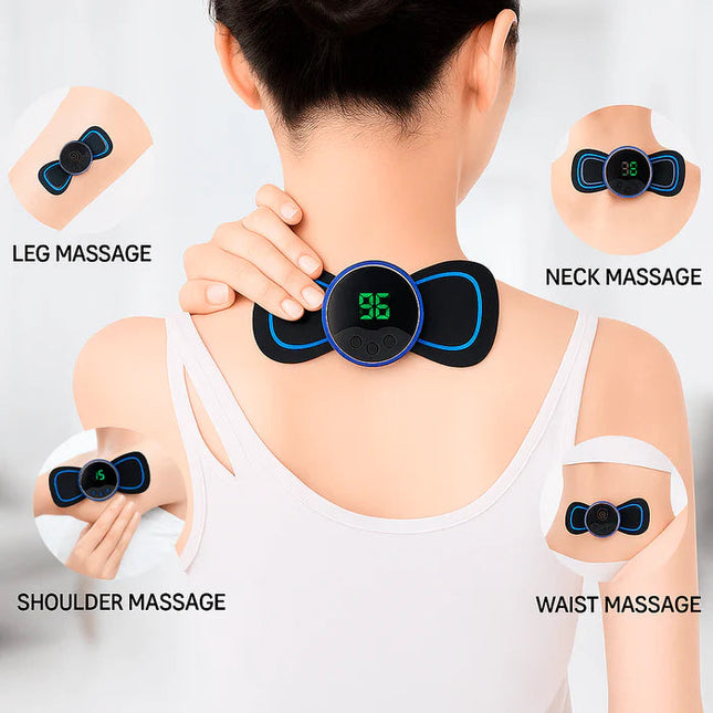 NeuroPad EMS Massage Pad - Portable, Rechargeable Muscle Stimulator Pad