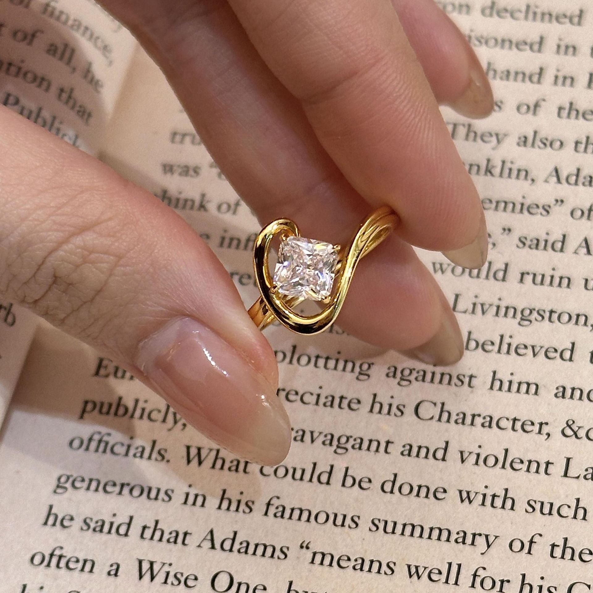 Confluence Diamond Ring