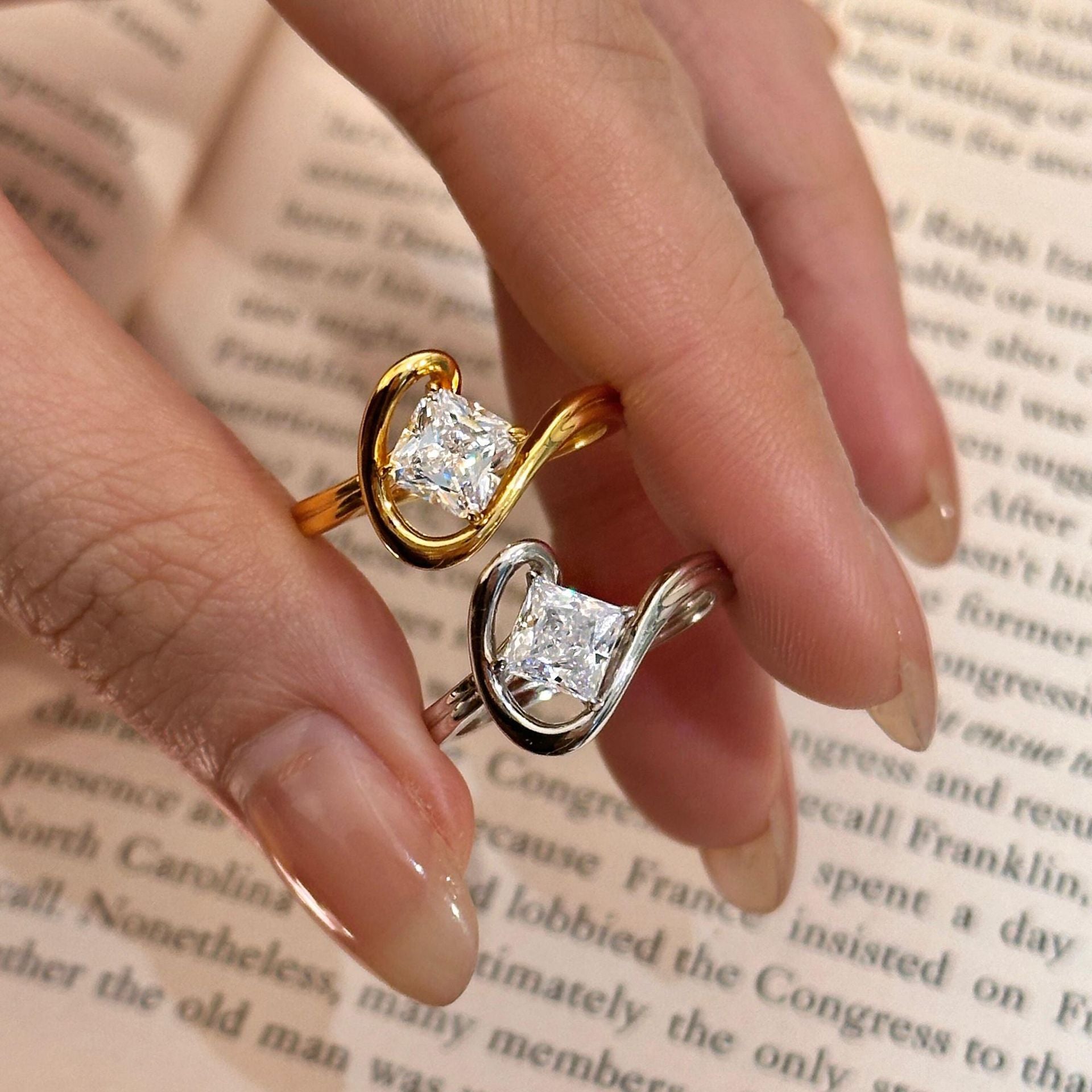 Confluence Diamond Ring