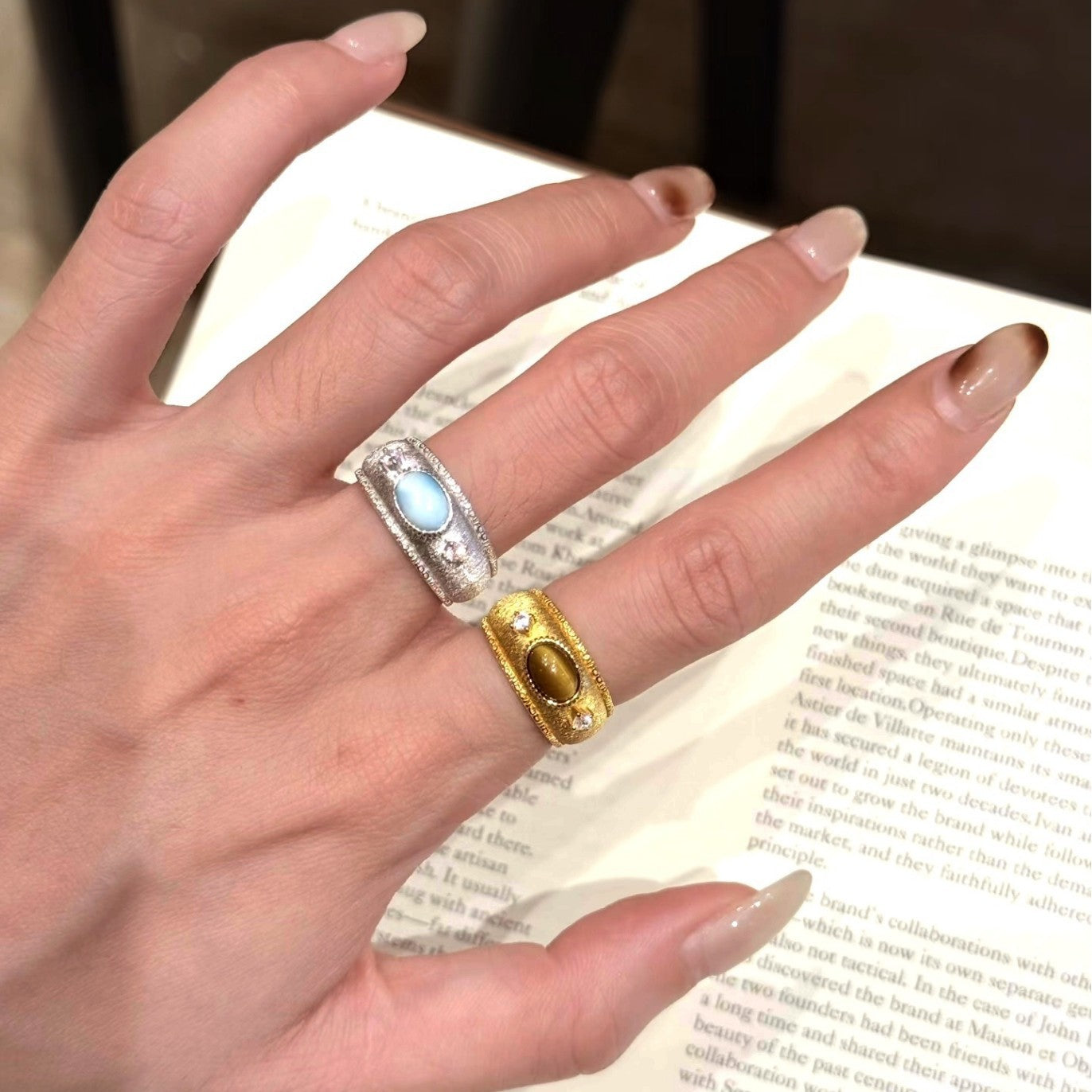 Vow Tiger's Eye Ring